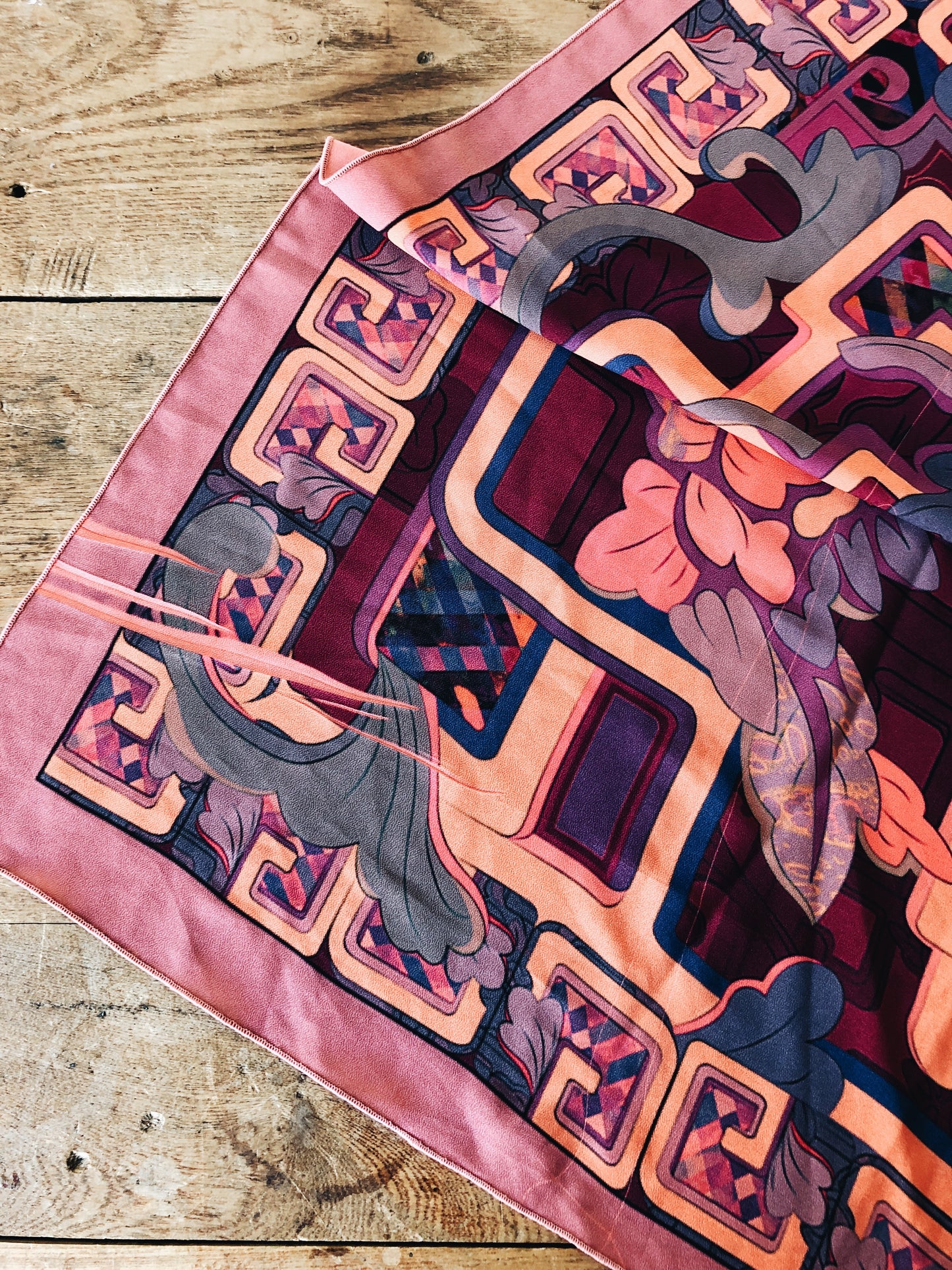 Vintage 1960s Oblong Scarf
