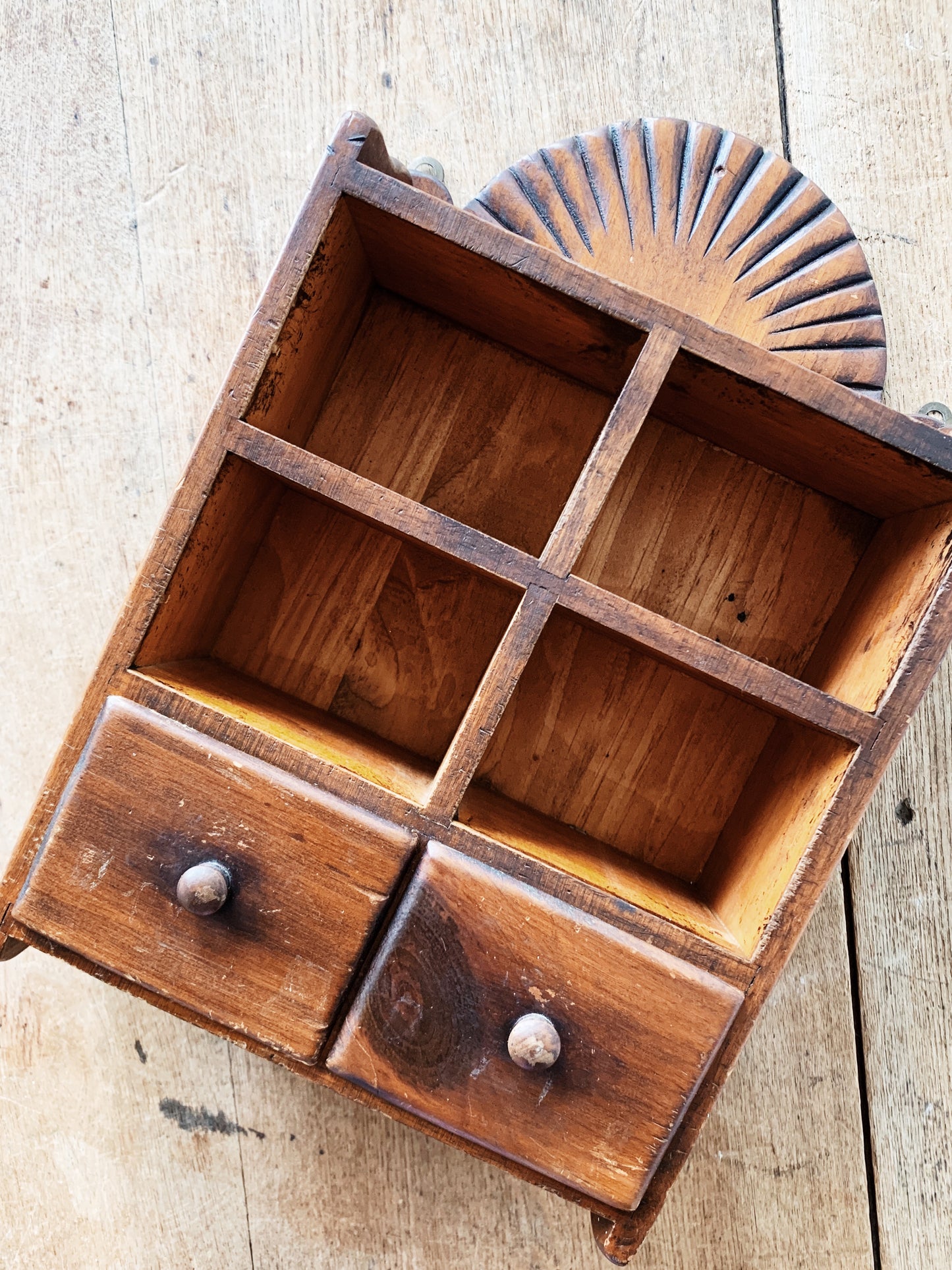 Rustic Vintage Wood Shelf