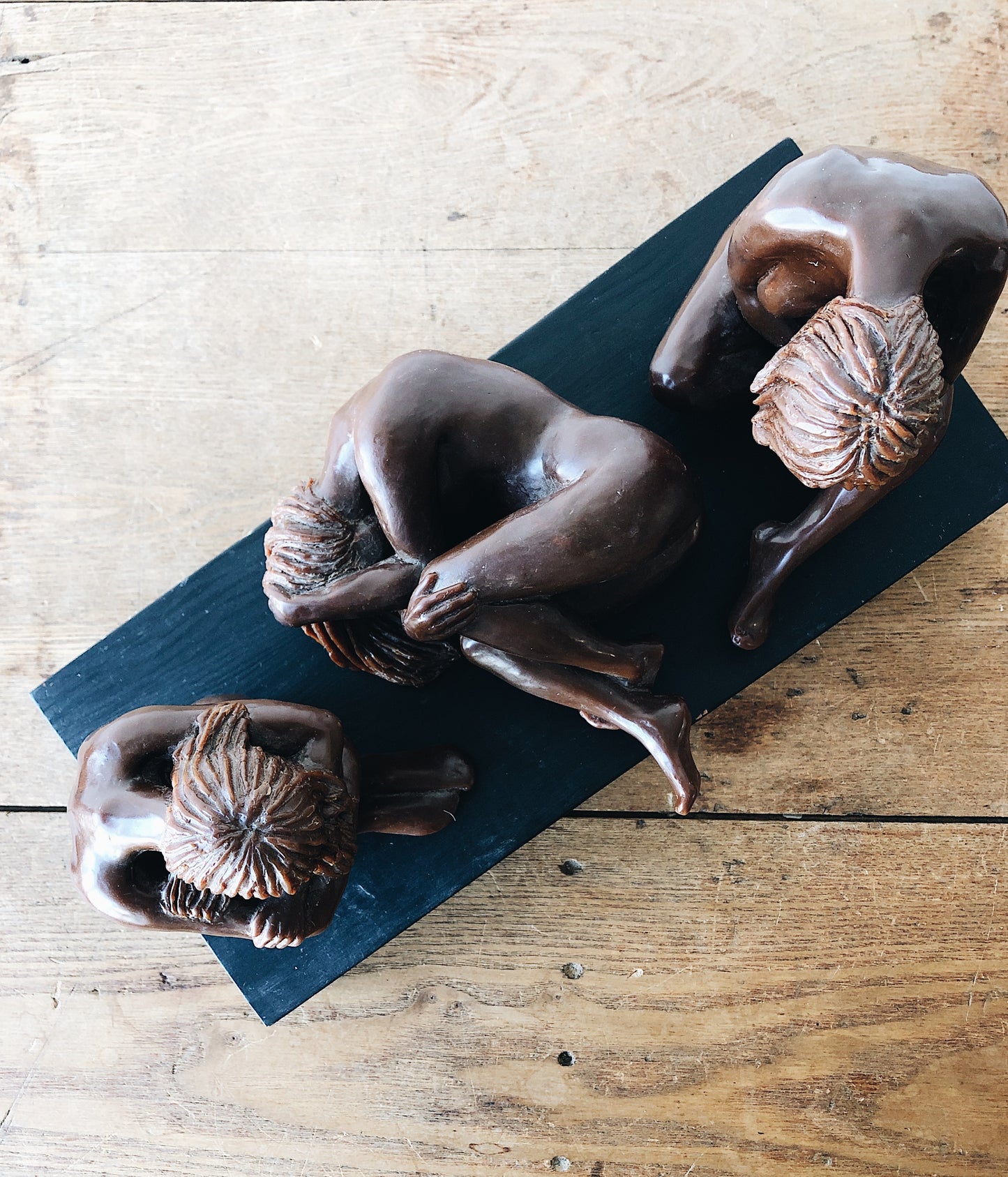 Figural Nude Wax Sculptures