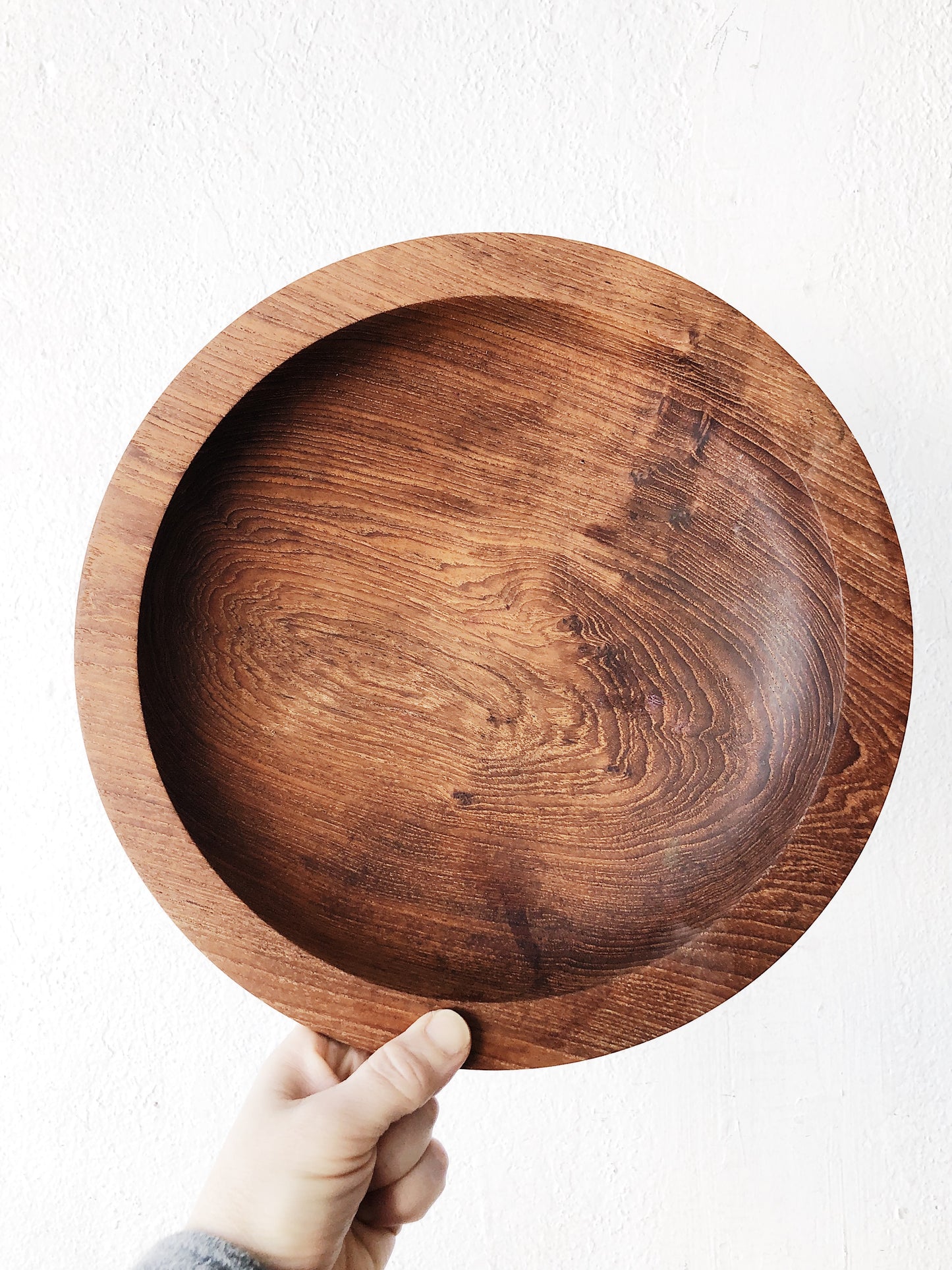 Vintage Shallow Salad Bowl and Servers