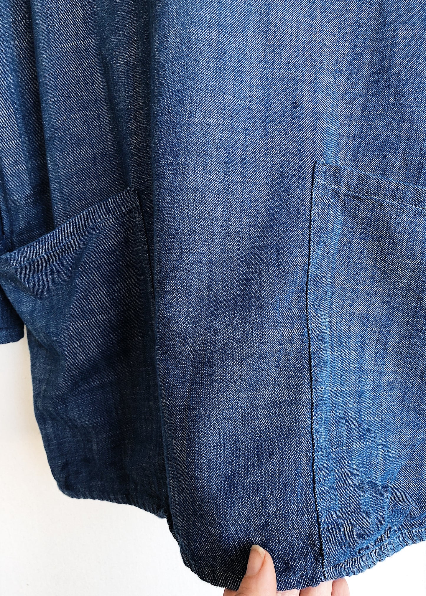 Handmade Indigo Tunic by Curator