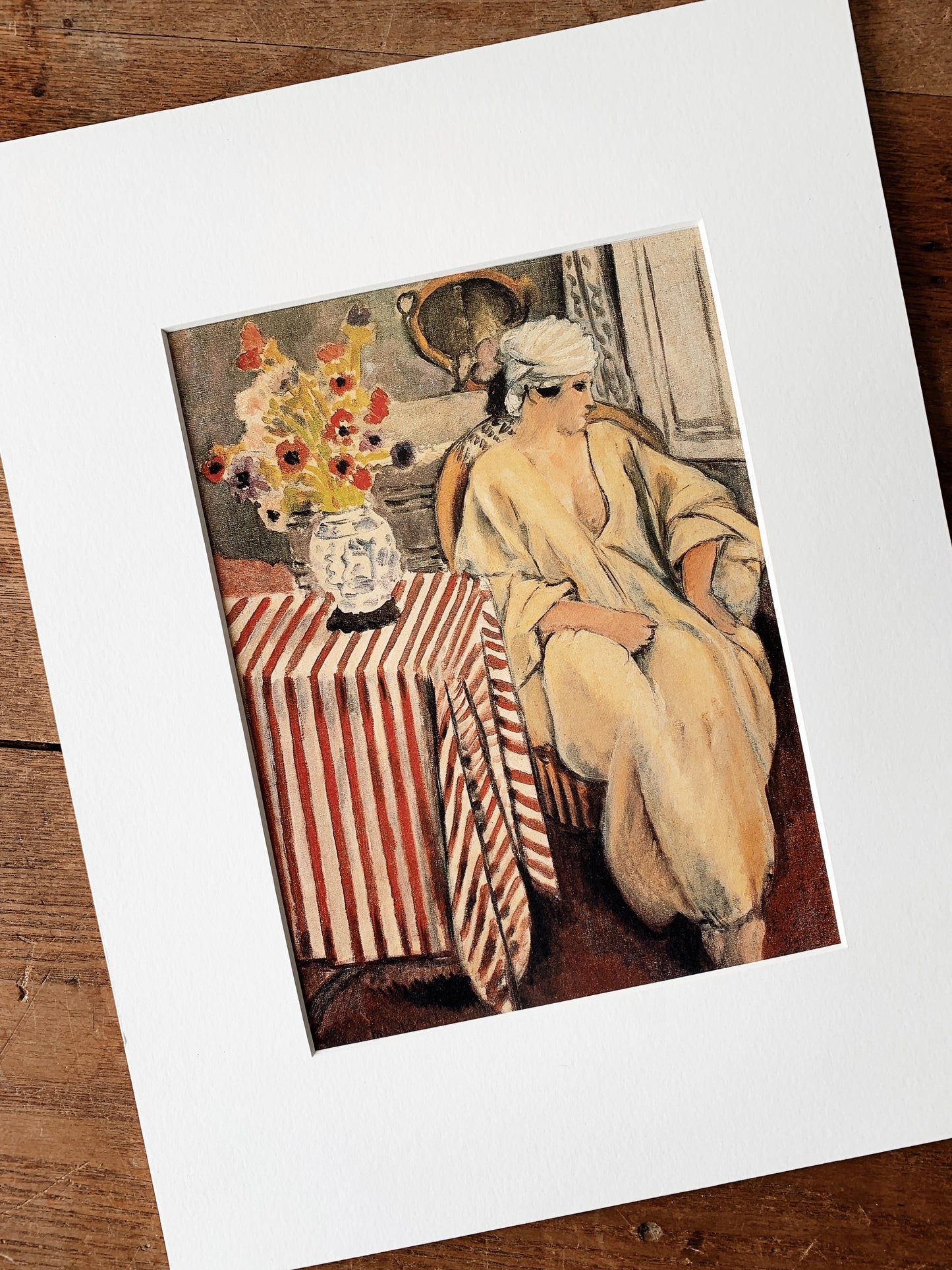 Vintage Matted Art Print