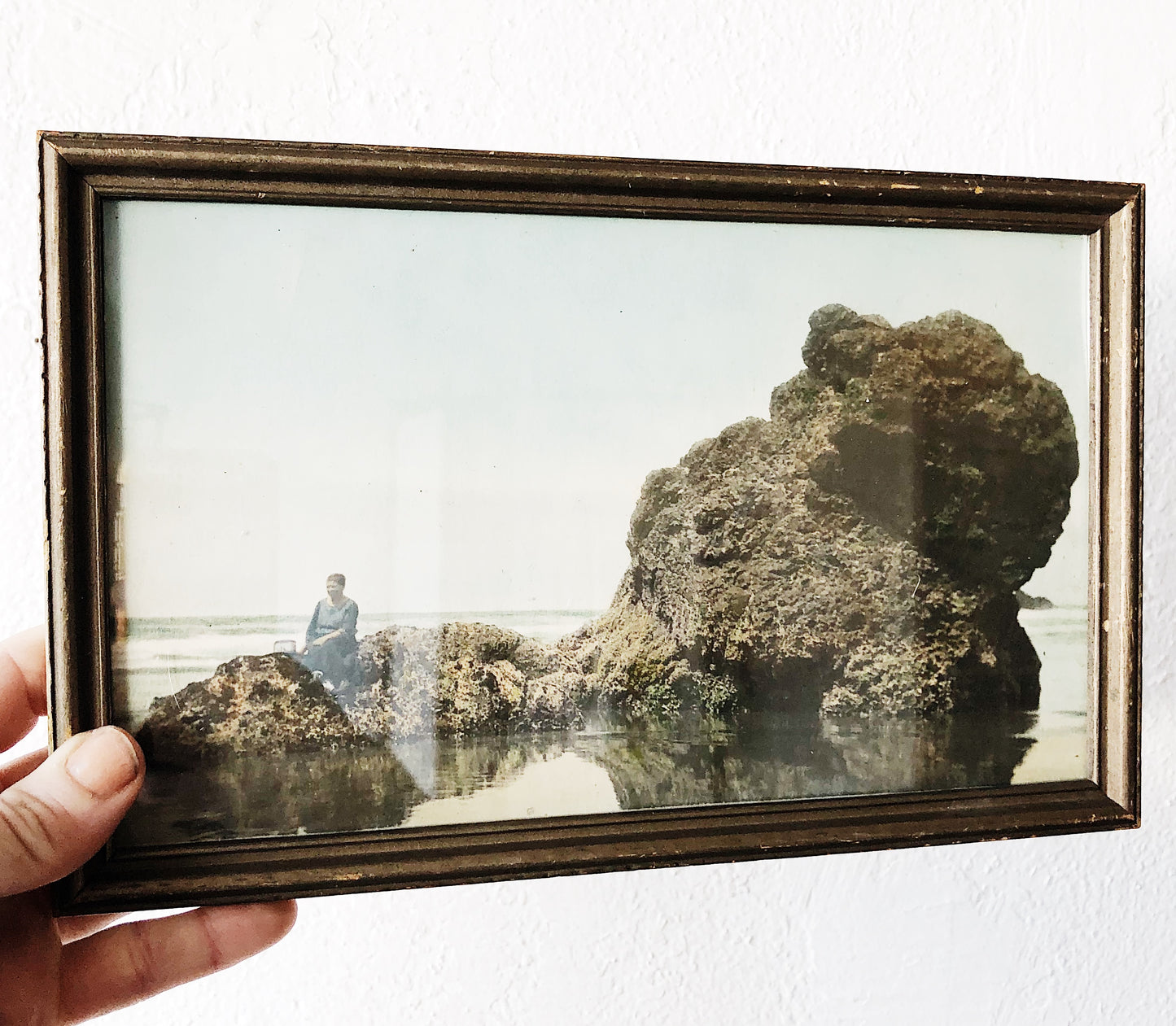 Antique Hand Tinted Photograph