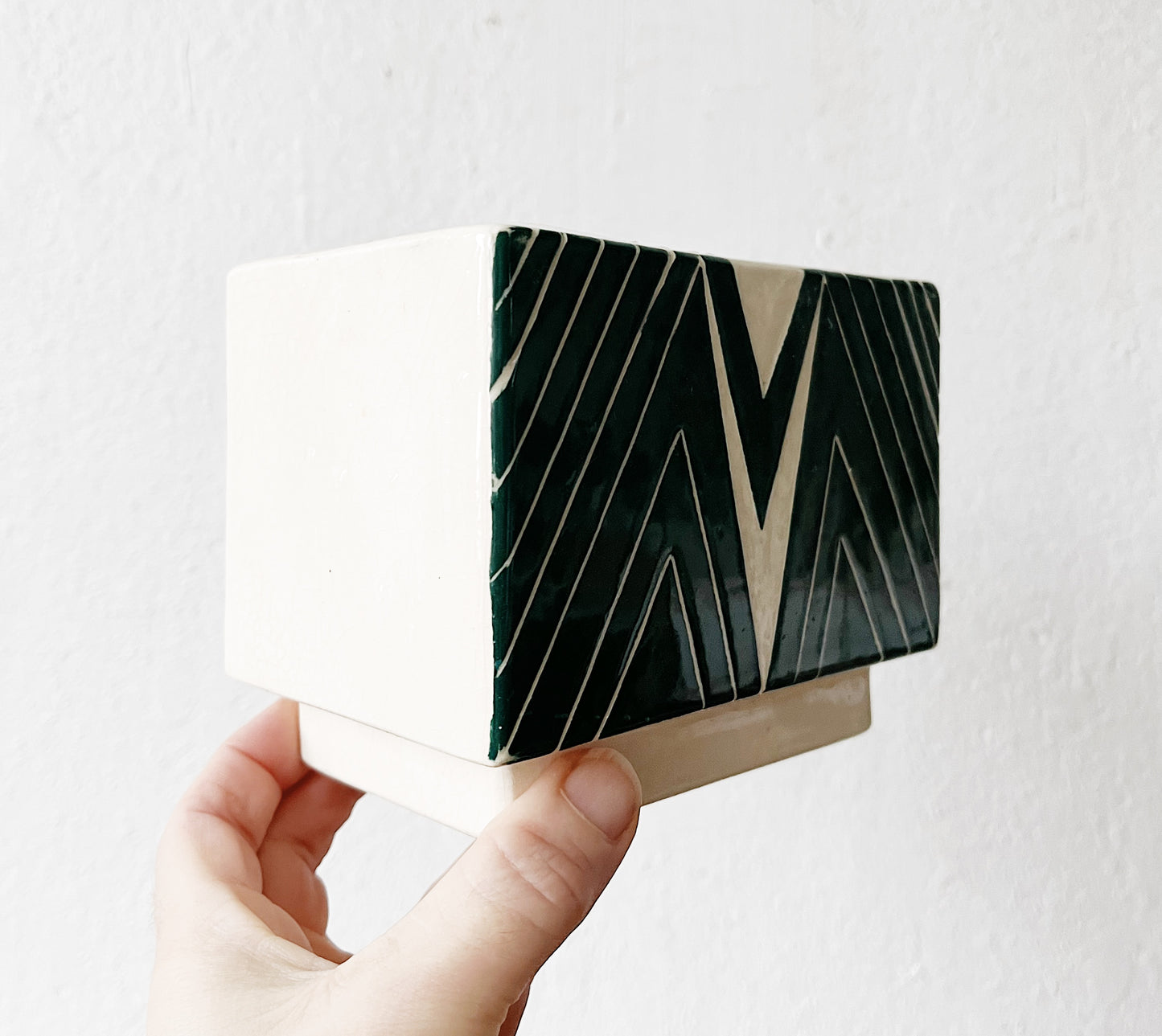 Vintage Ikebana Planter