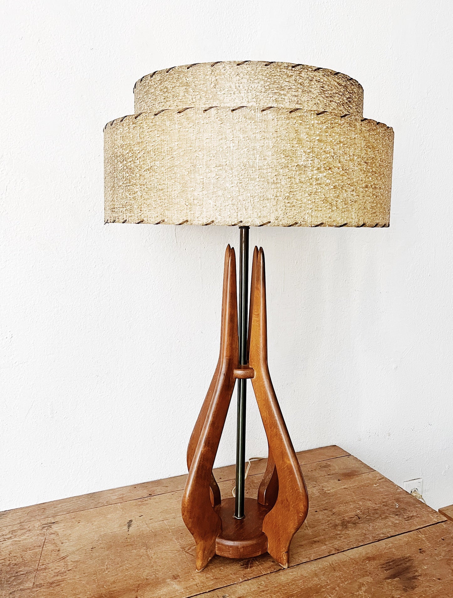 Adrian Pearsall Attributed Mid Century Lamp