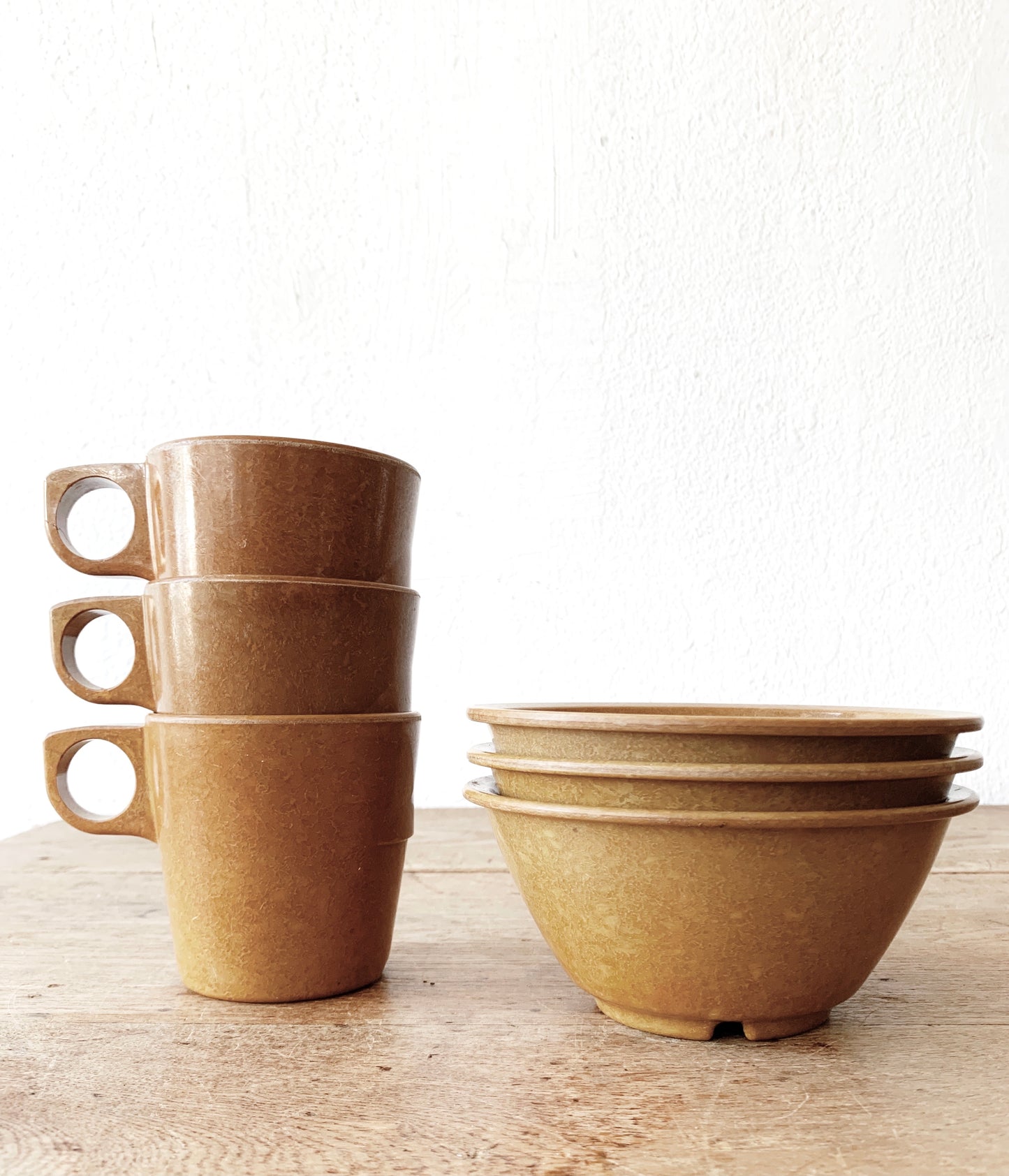 Halsey Butterscotch Melamine 1966