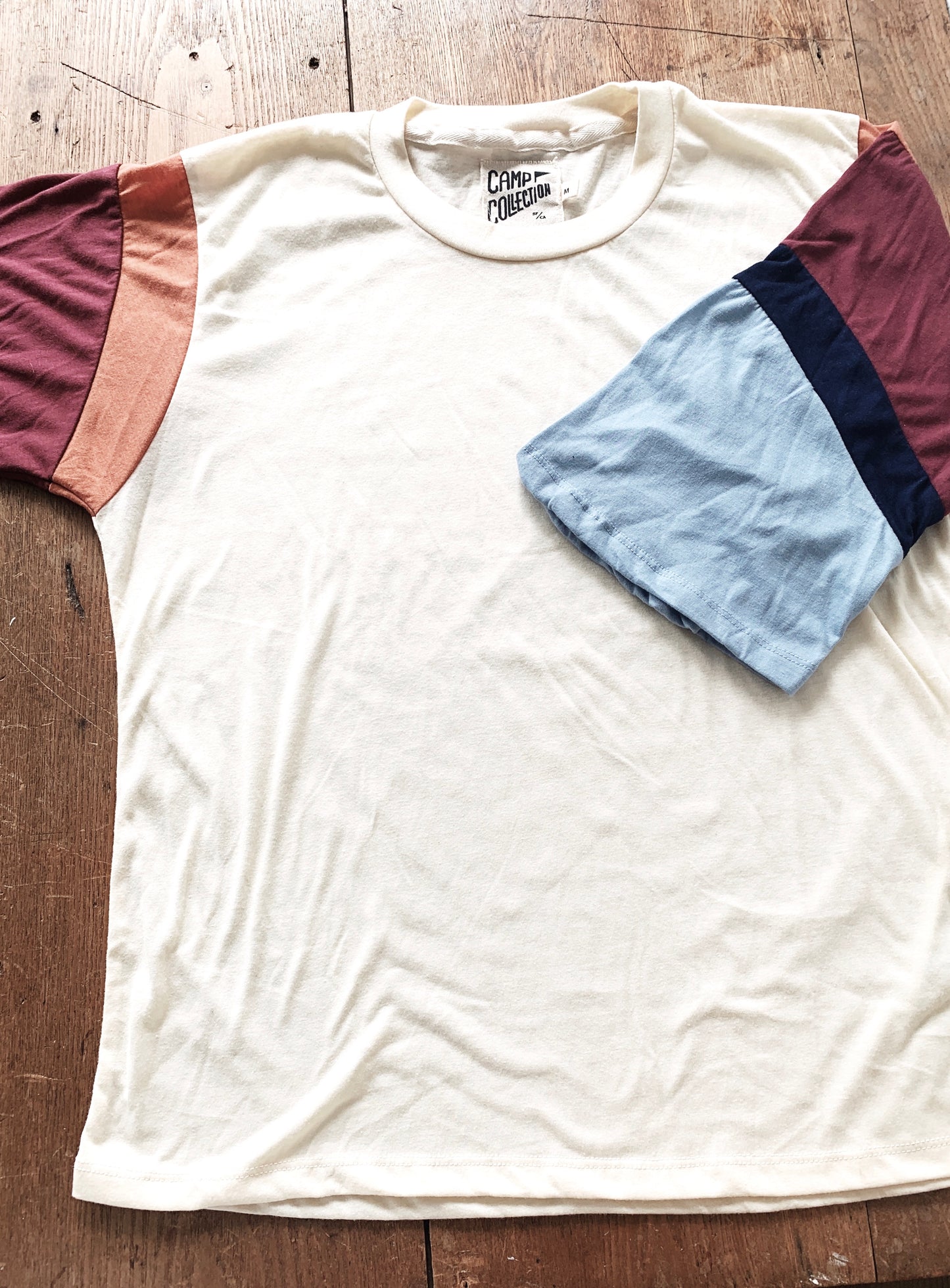 Camp Collection Raglan Tshirt New
