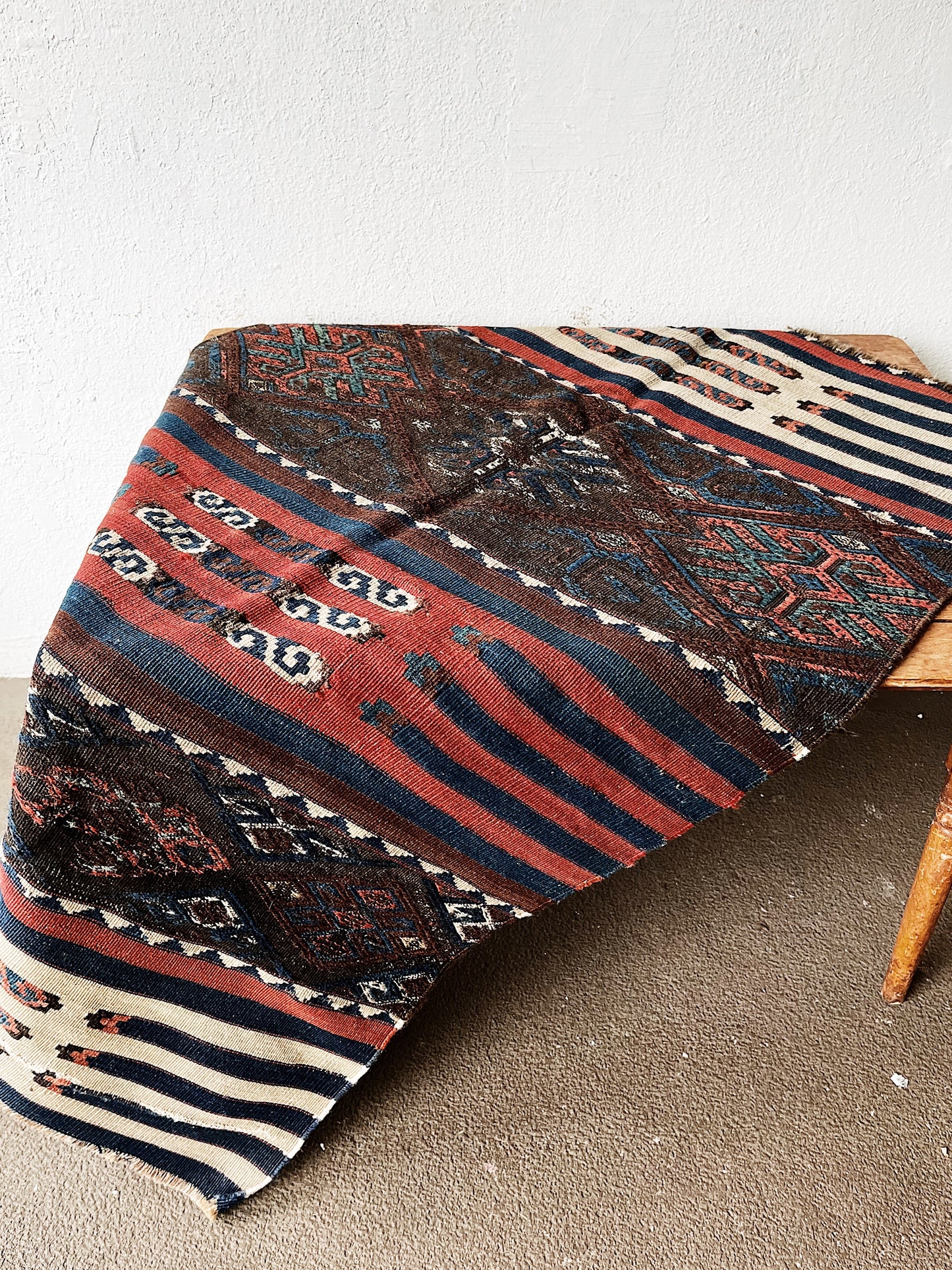 1920s Hand Knotted Wool Rug