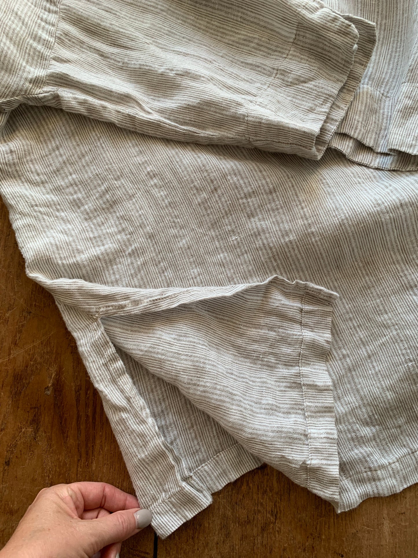 FLAX Linen Button Up