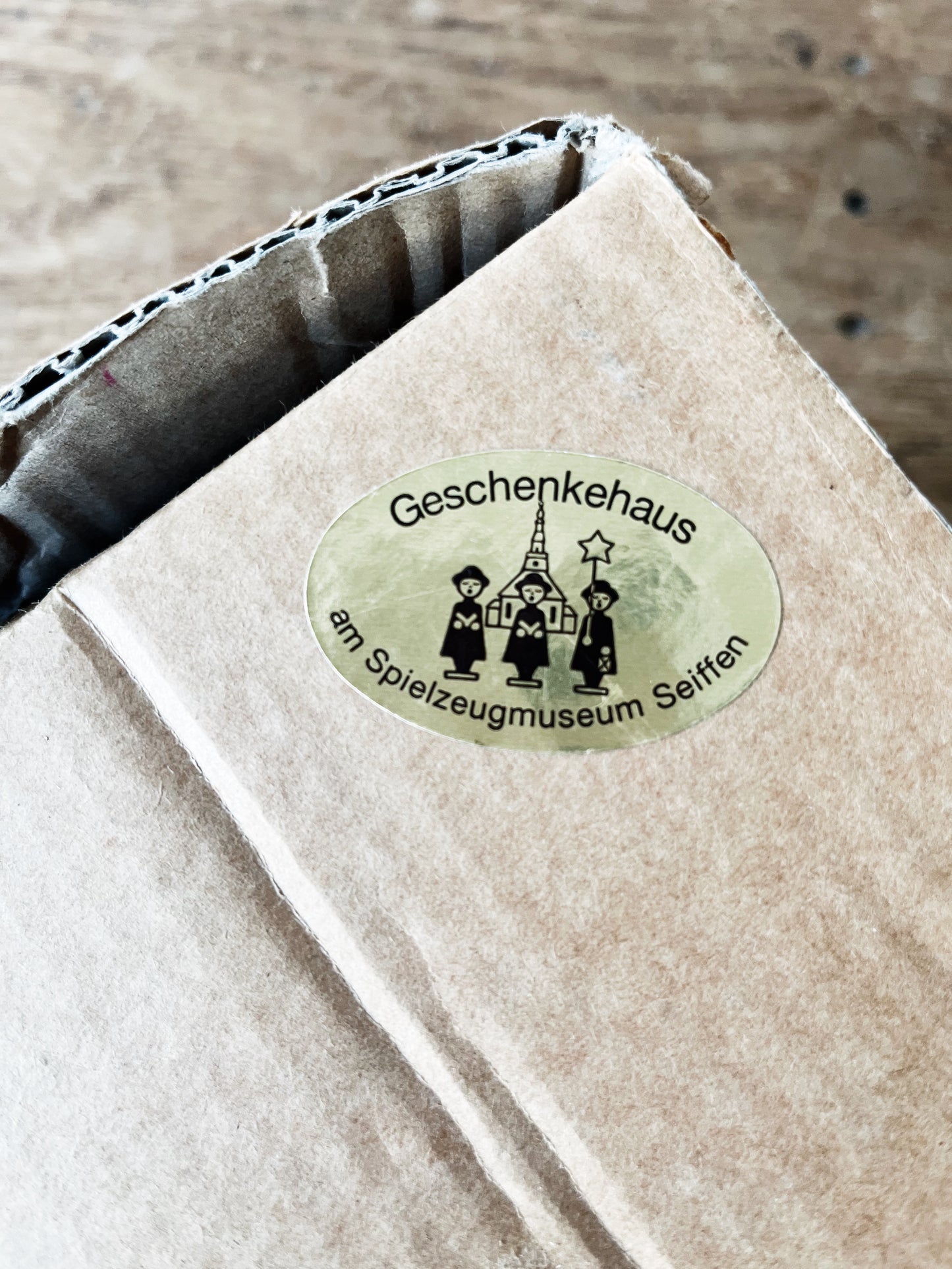 Vintage Wood Advent Candelabra