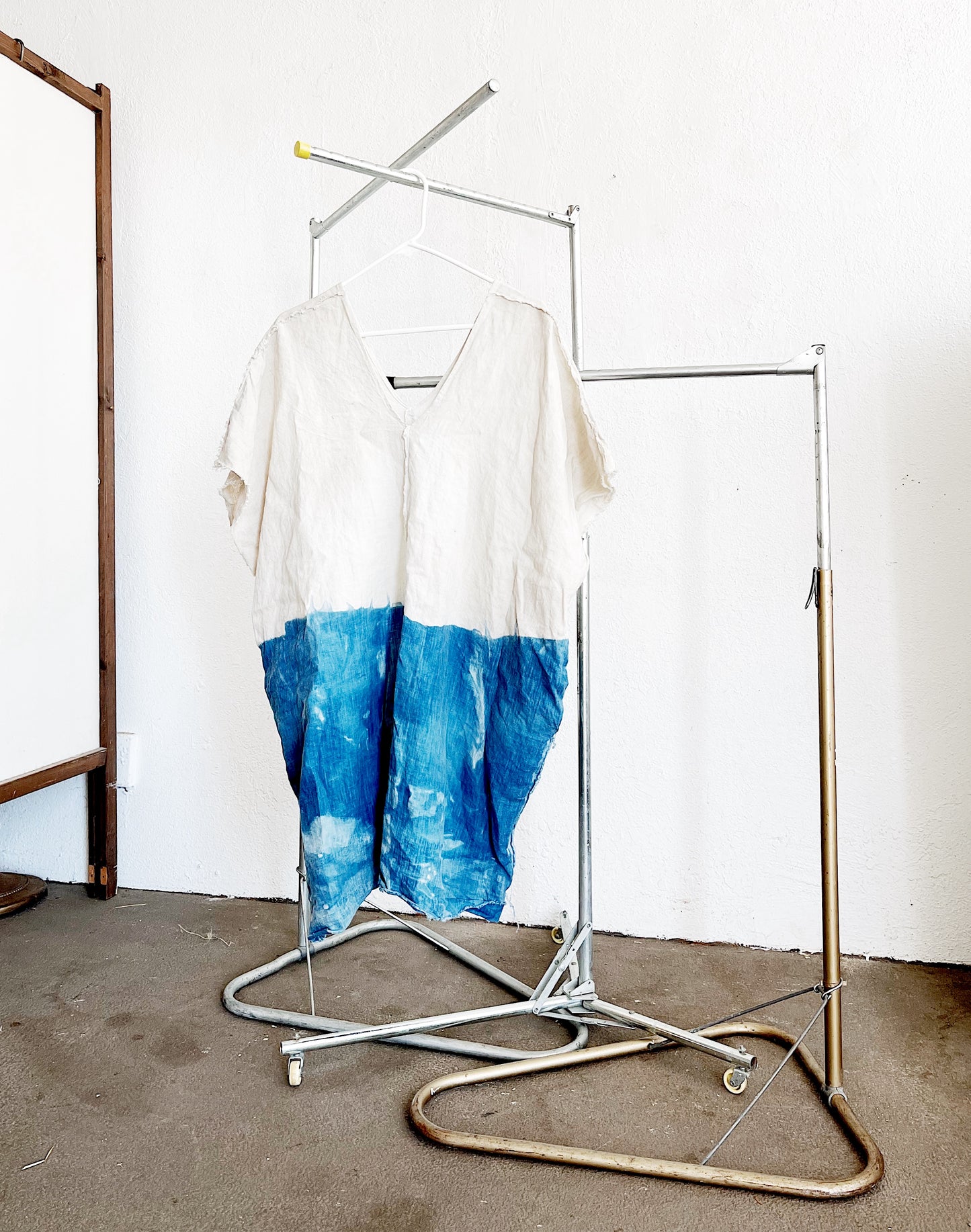 Vintage Industrial Clothes Valet