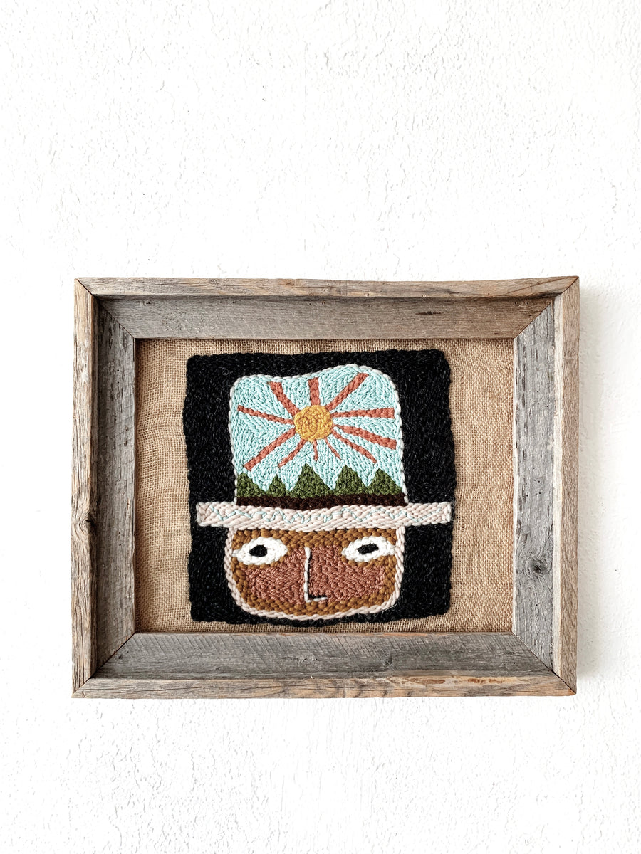 Original Framed Fiber Art Maven Collective