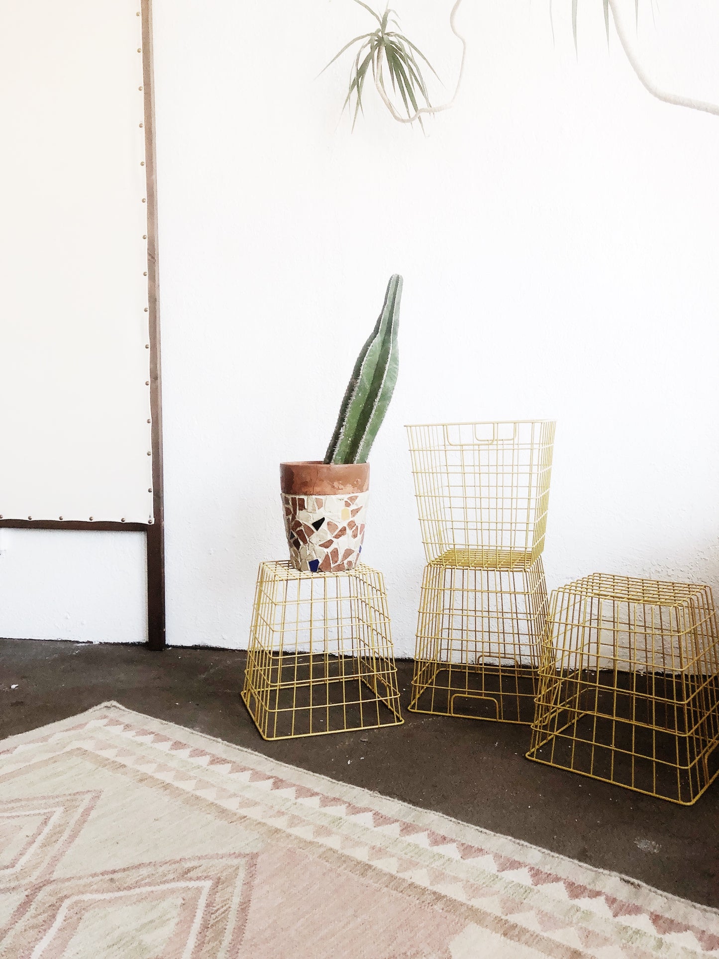 Vintage Locker Basket