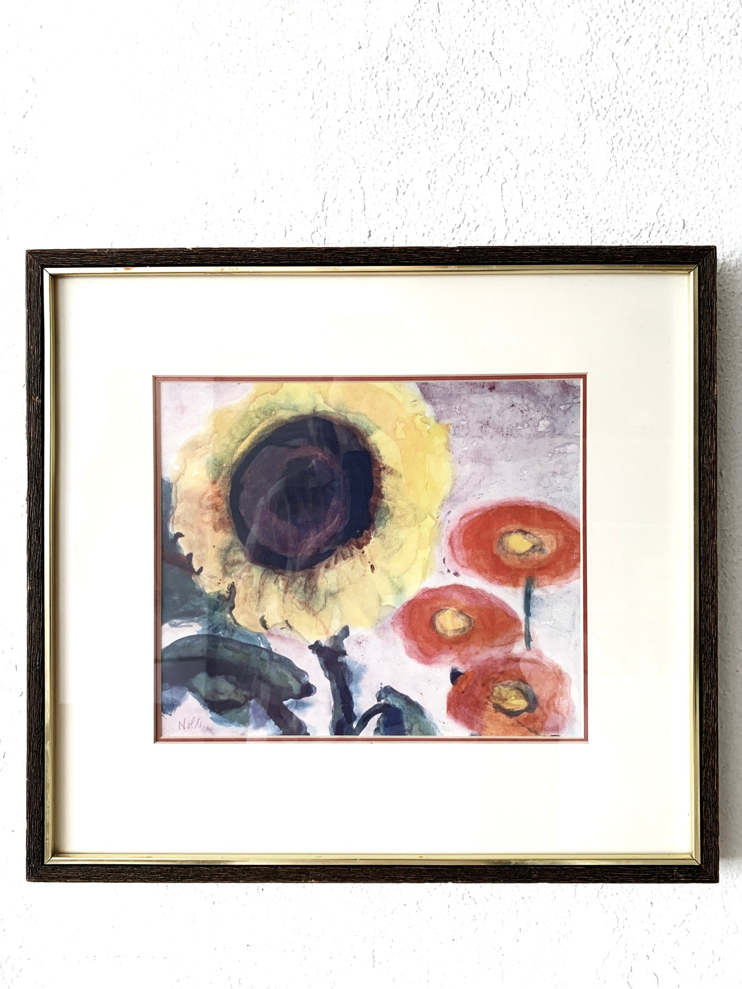 Vintage Framed Litho