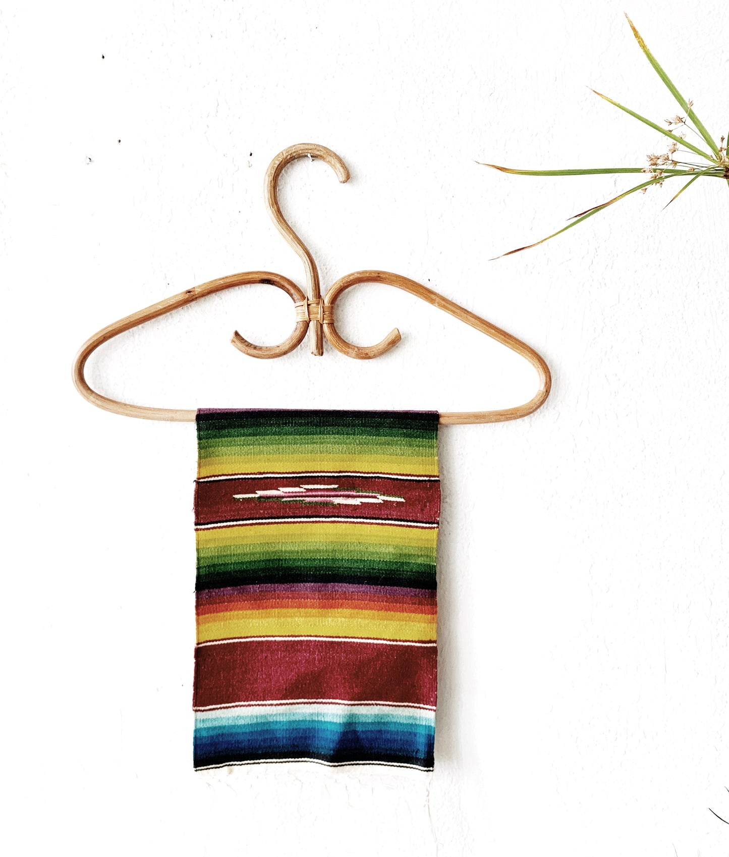 Vintage Wool Saltillo Runner