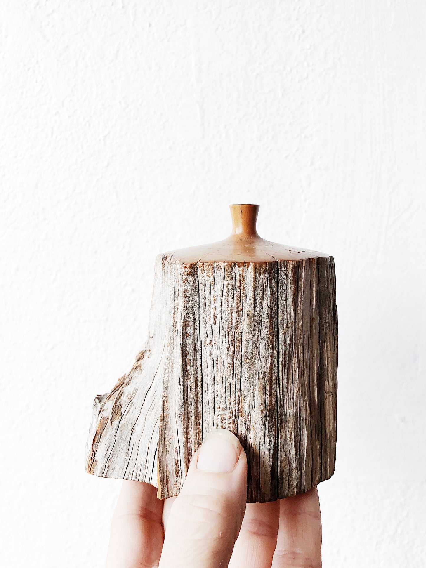 Handmade Cedar Vase