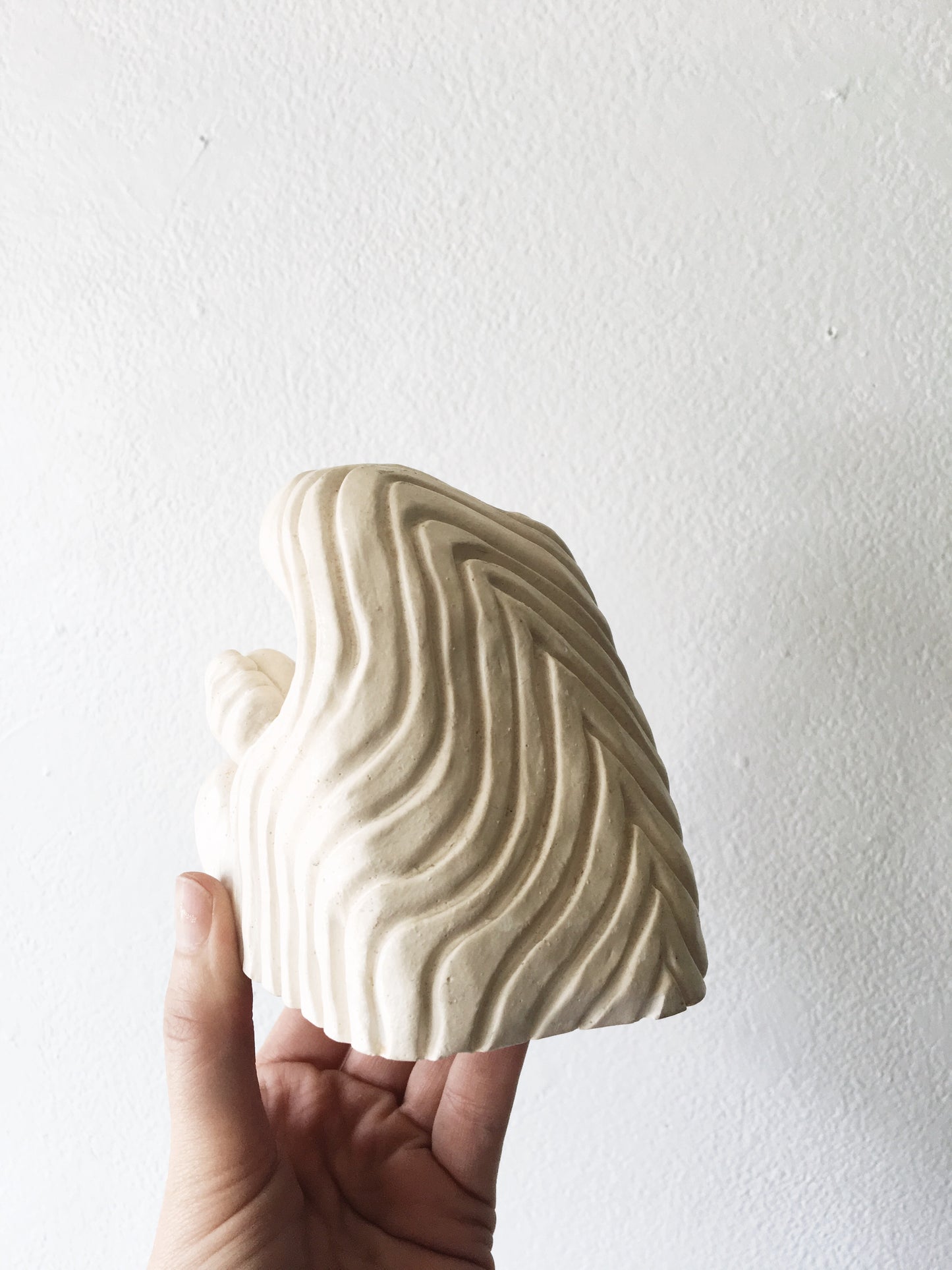 Vintage Plaster Mother and Child Statue