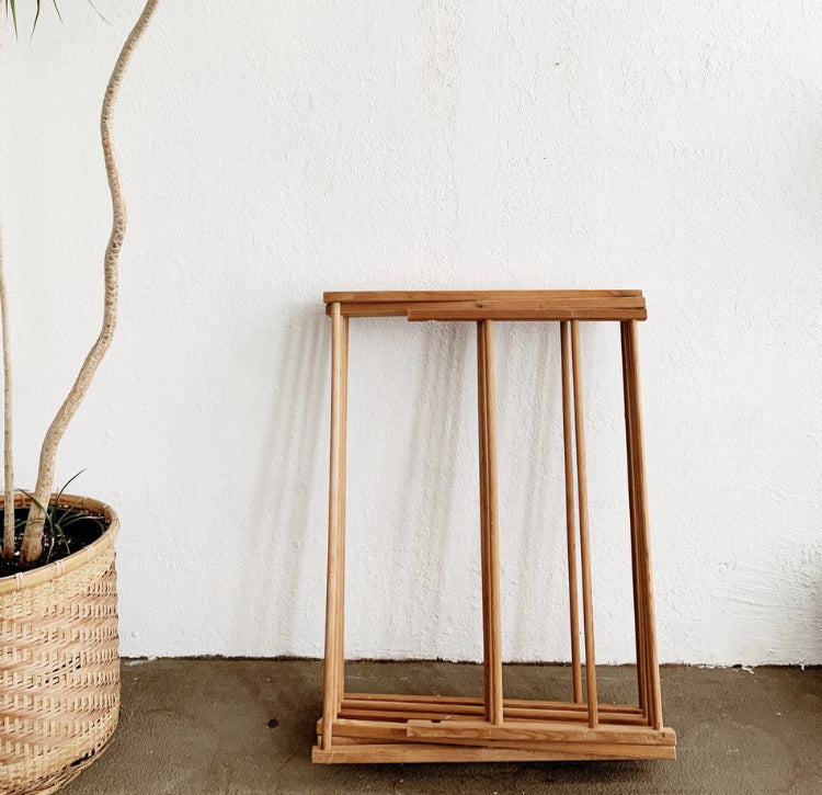 Large Vintage Collapsible Wood Drying Rack