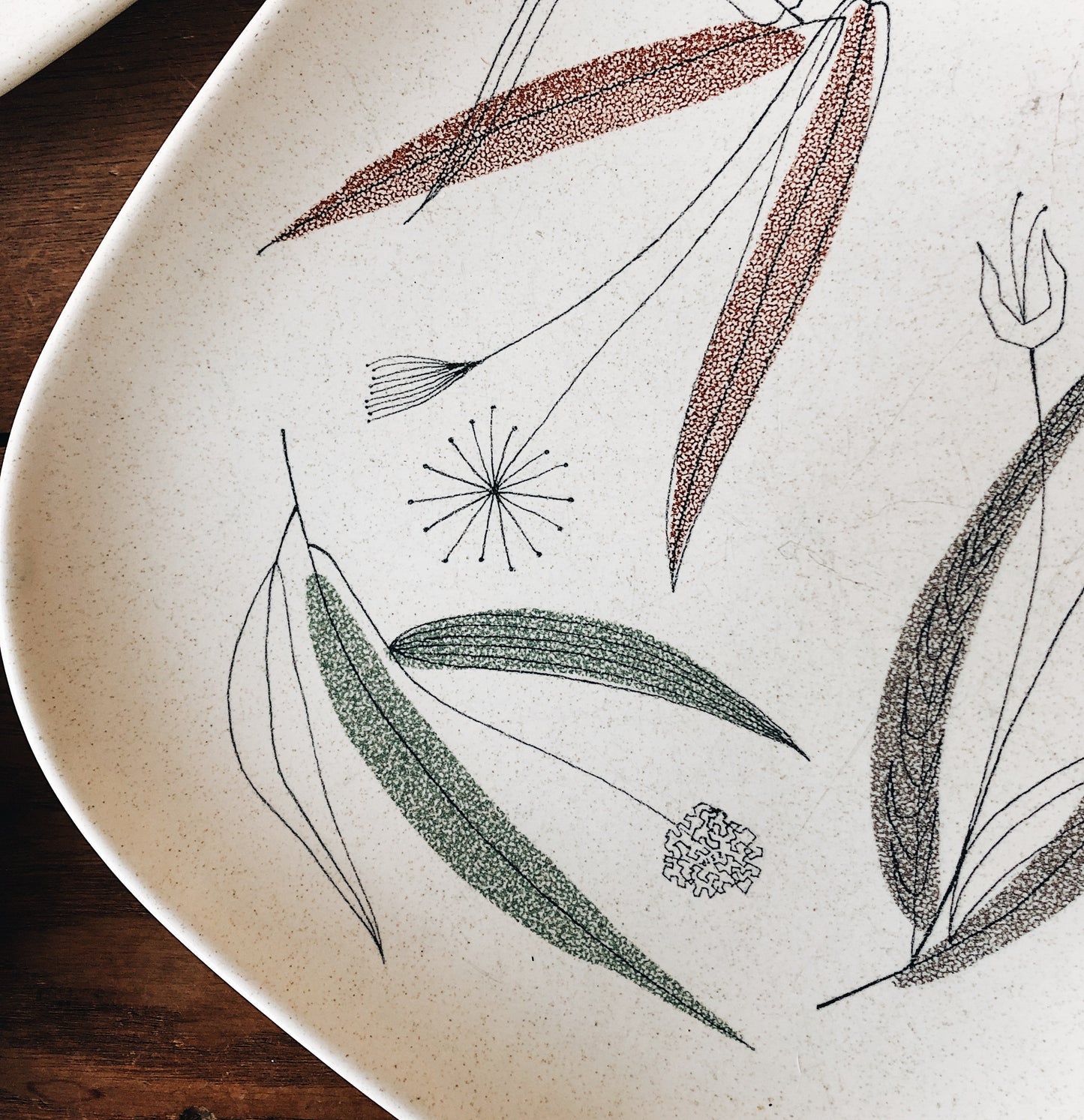 Vintage MCM Franciscan Plate Set