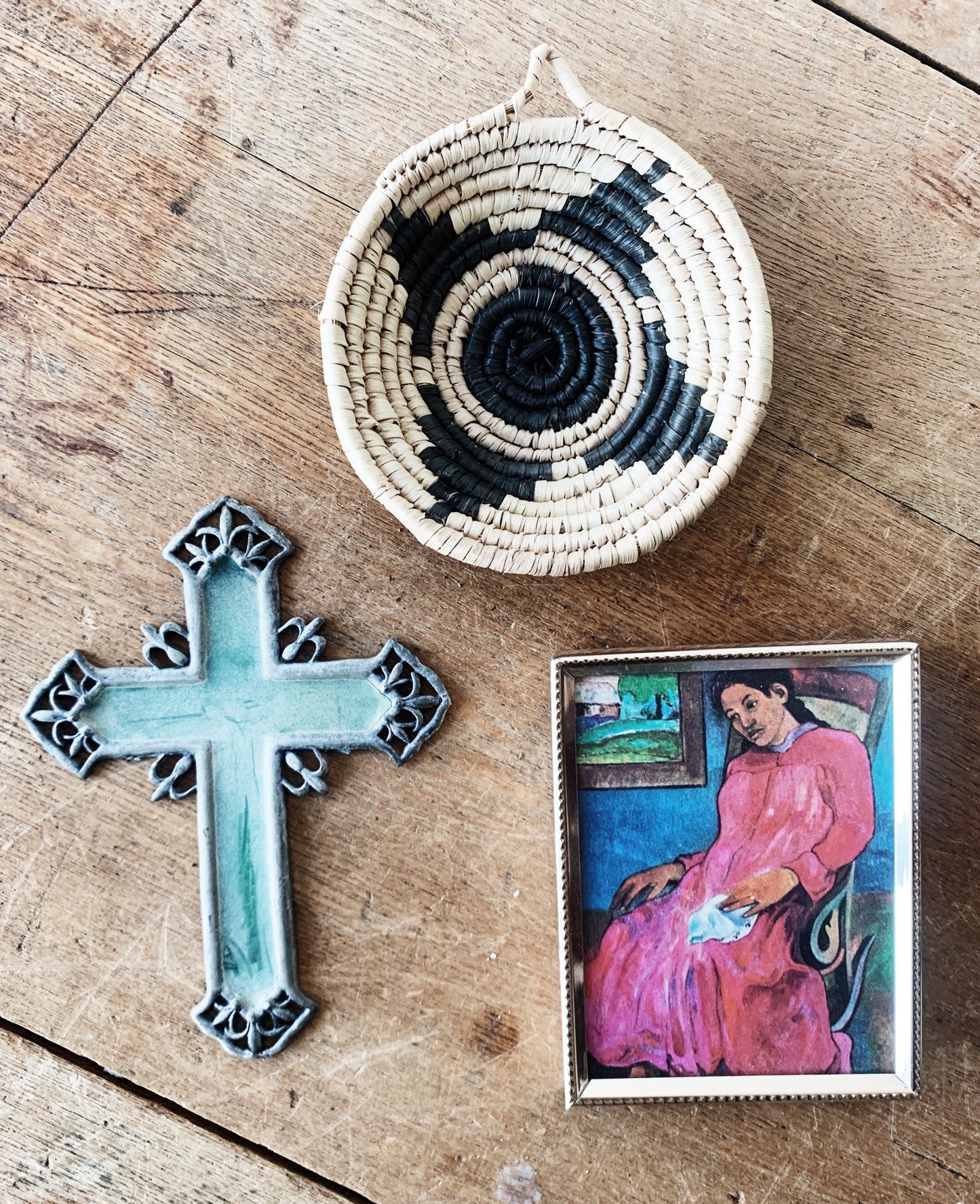Vintage Mini Framed Gaugin Print