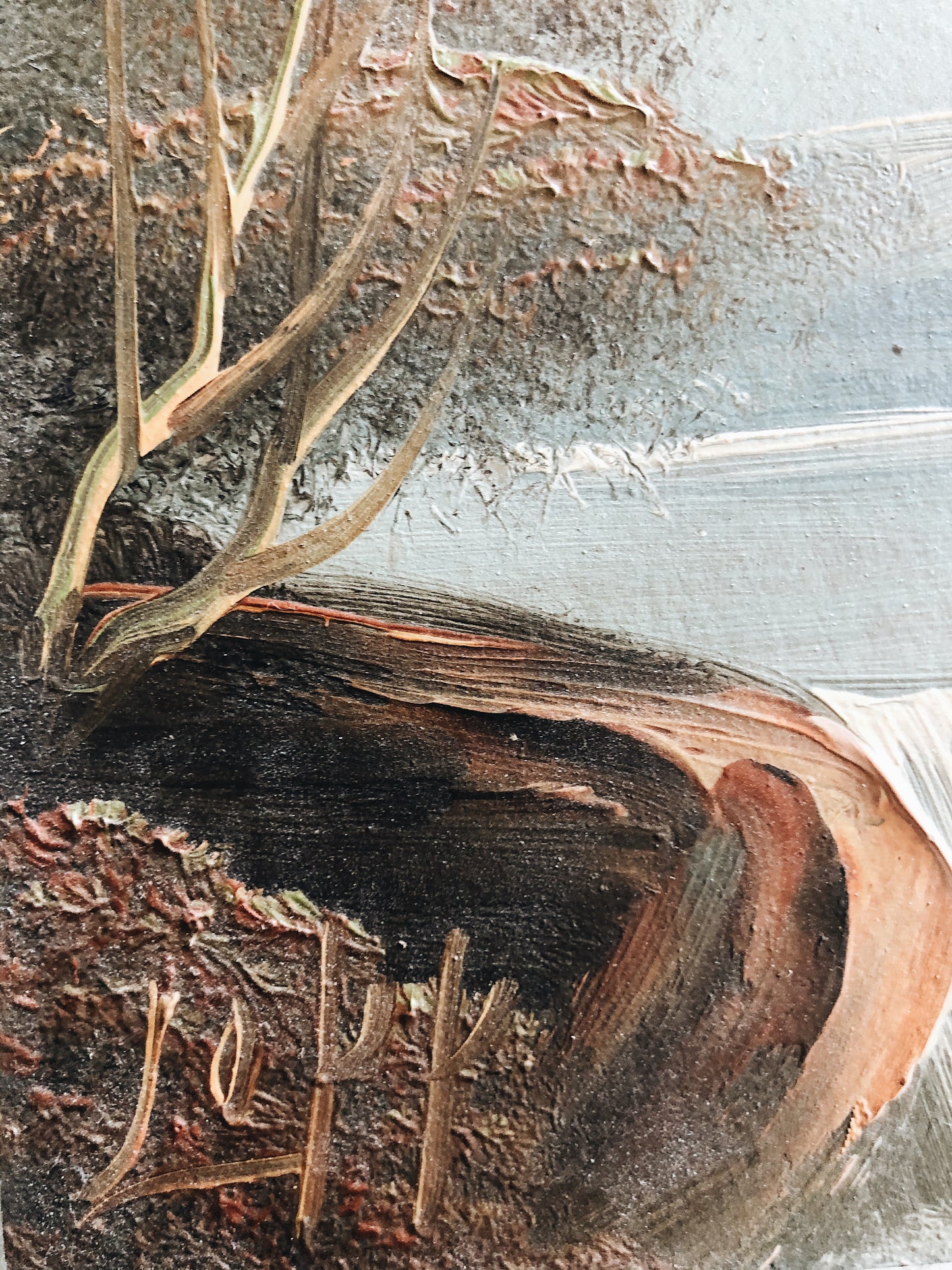 Vintage 1930s Small Oil Landscape