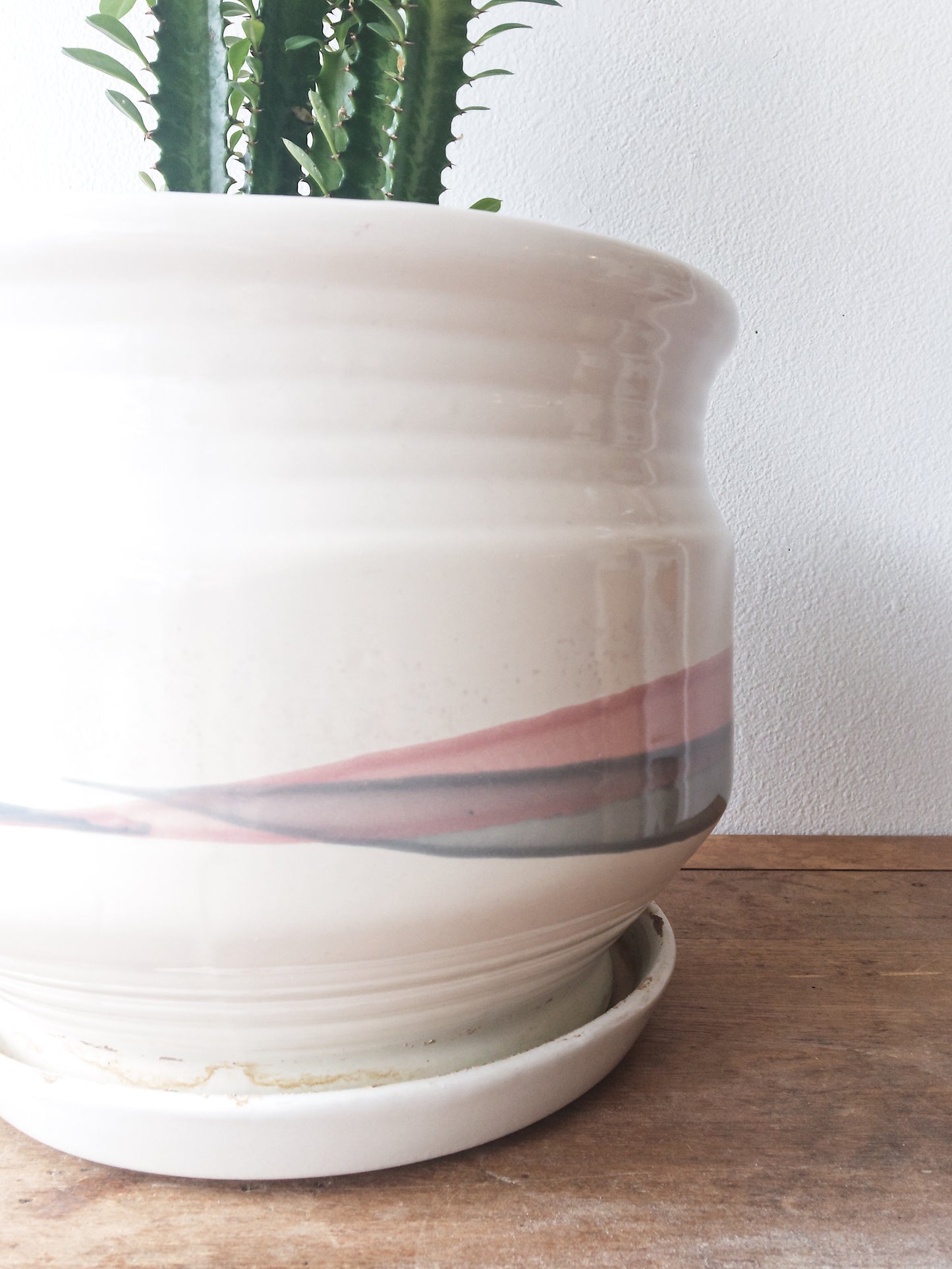 Vintage Ceramic Tray Pot