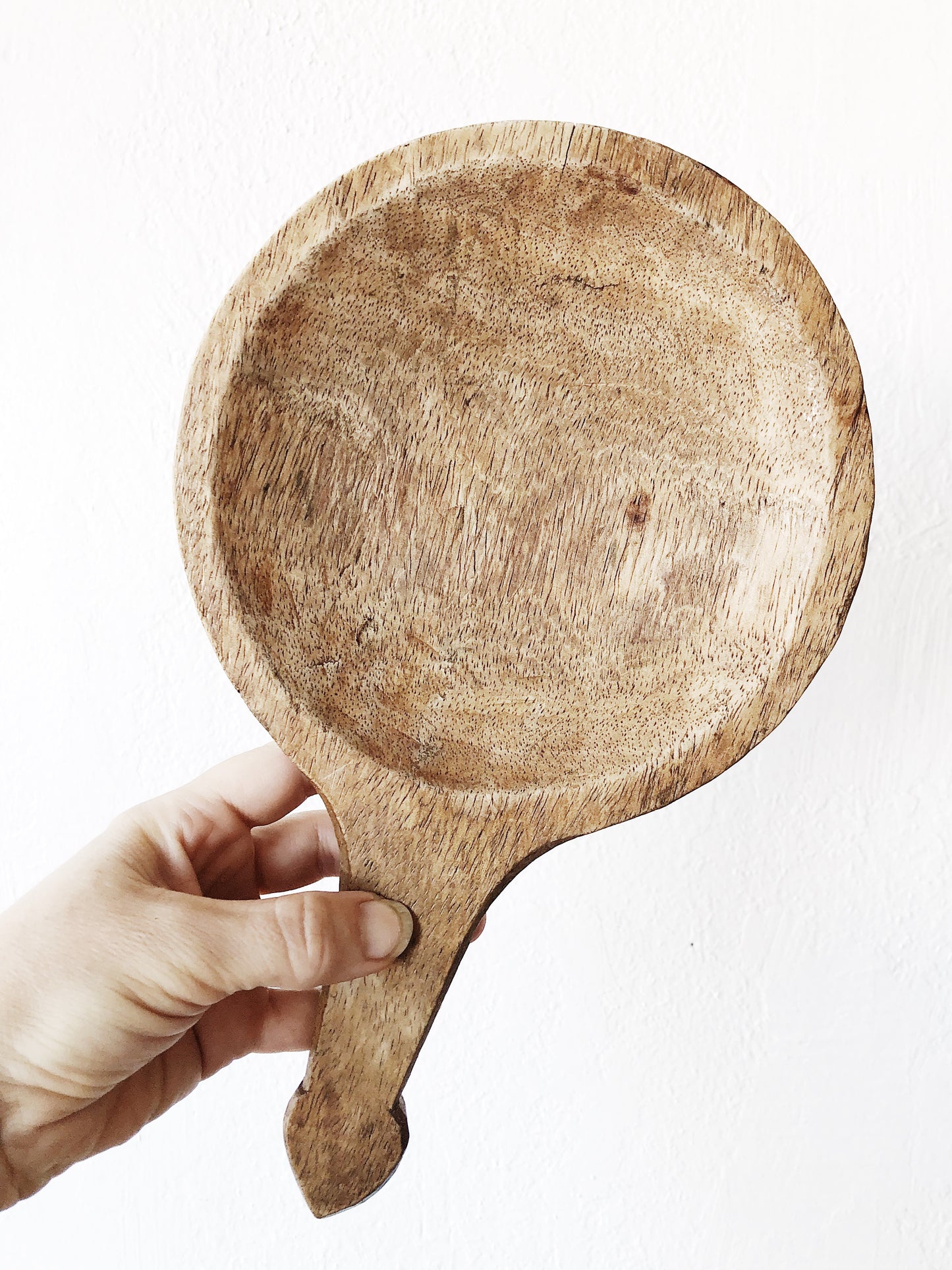 Vintage Primitive Wooden Spoon Rest
