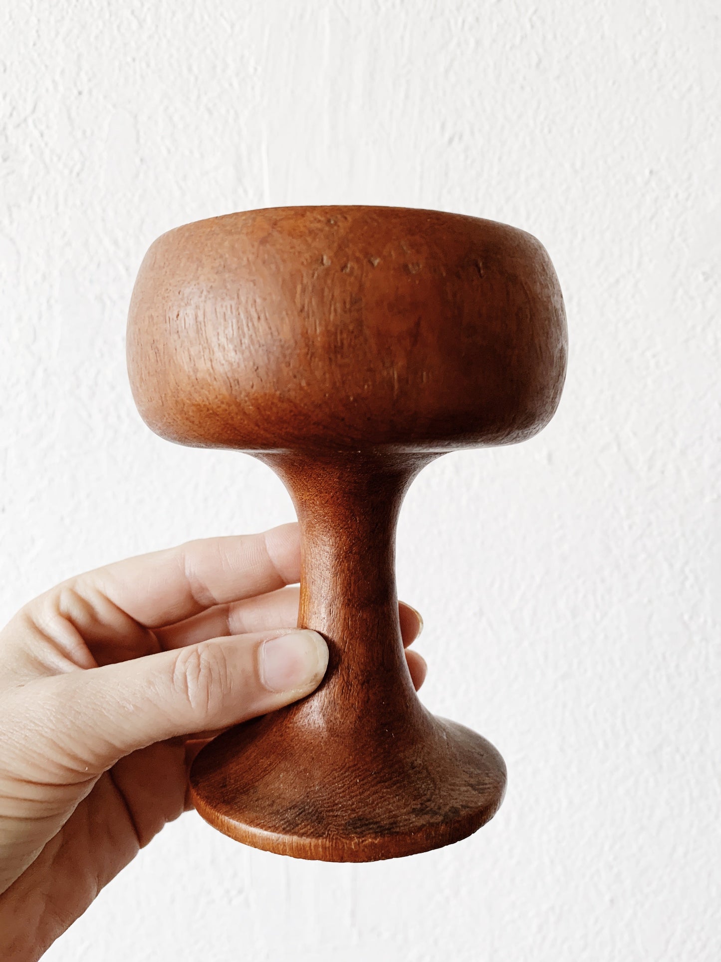 Vintage Wood Goblets