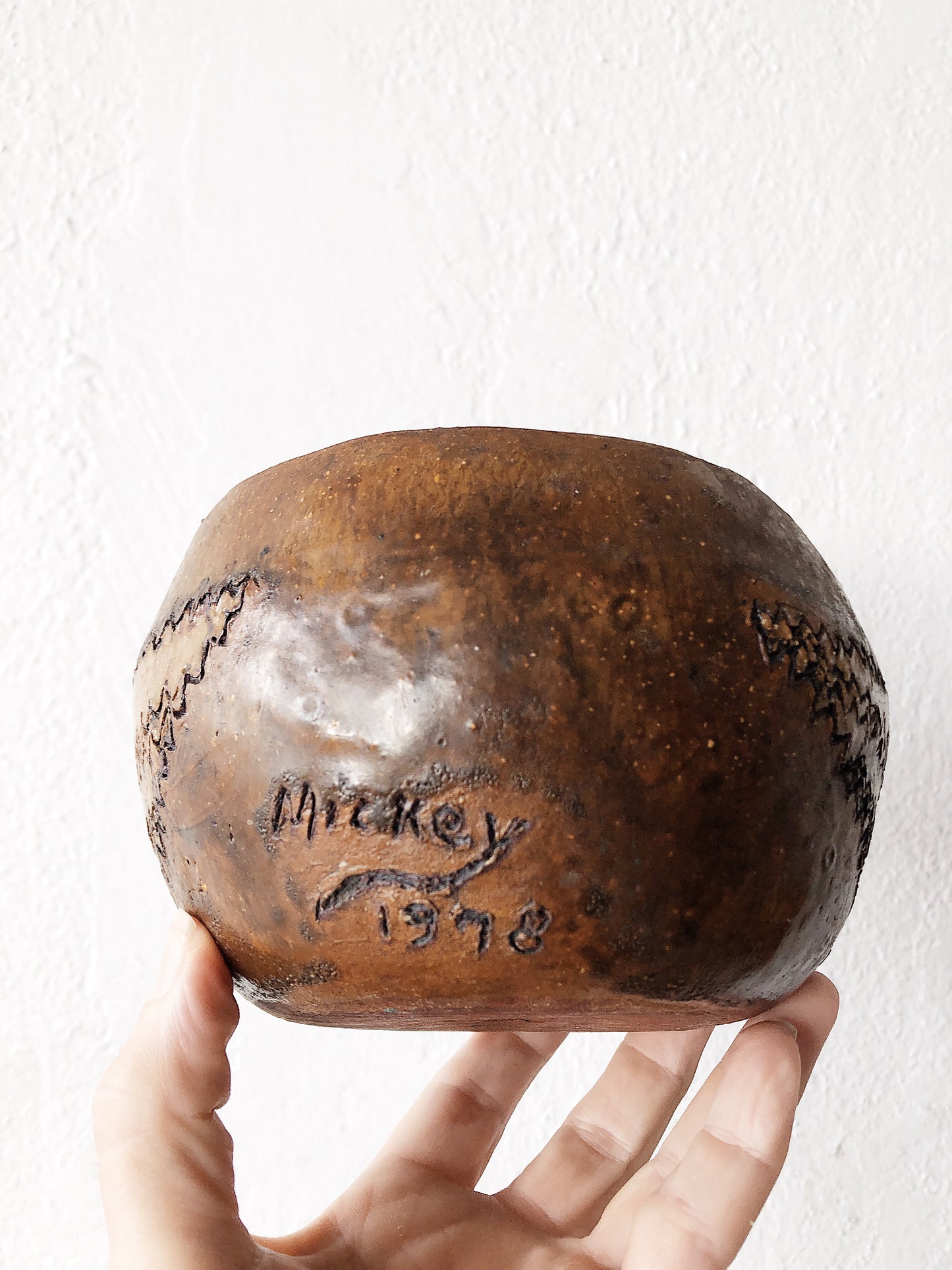 Vintage Eagle Pottery Planter