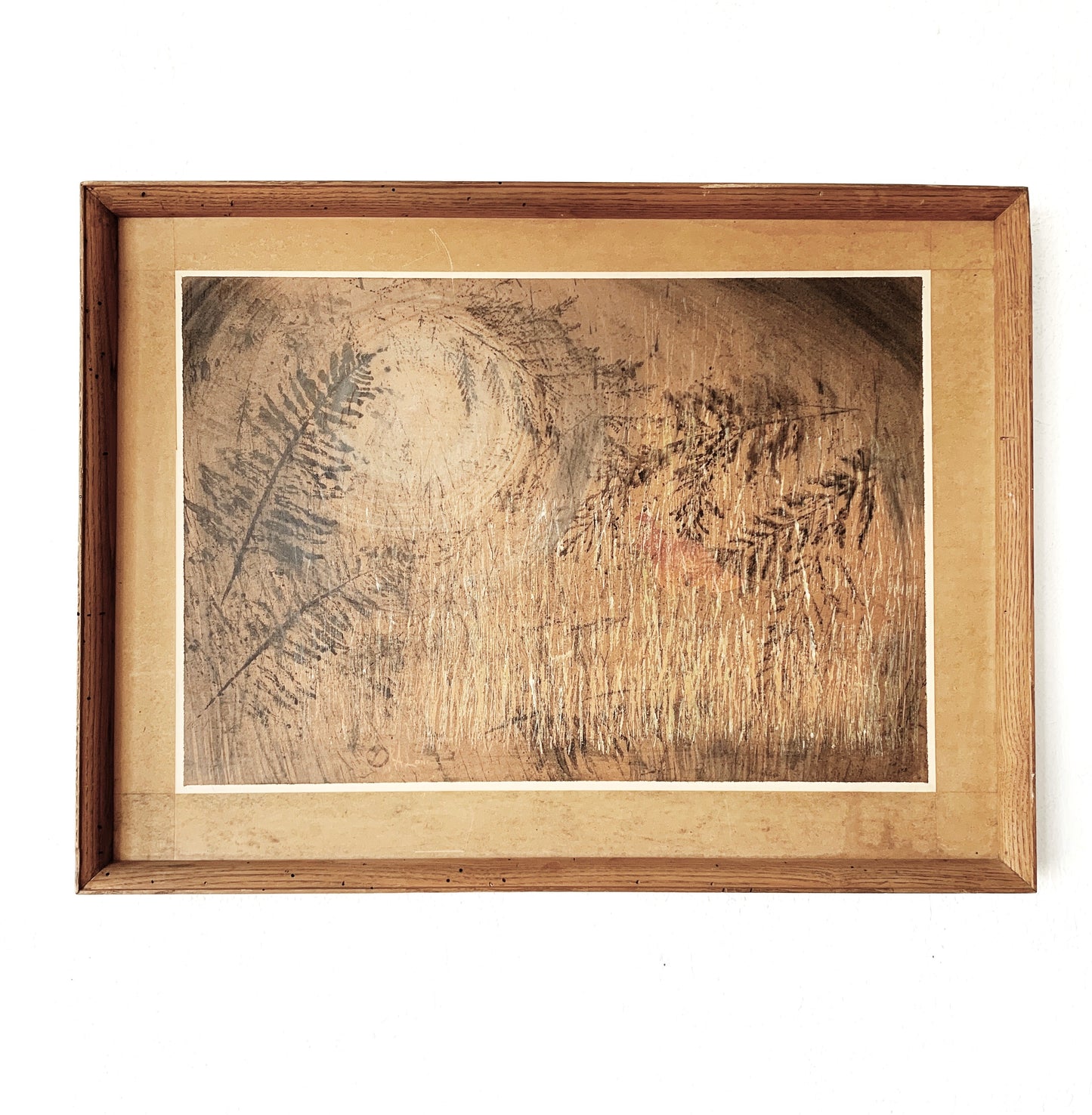 Original Ink + Acrylic by Robert Long c1964