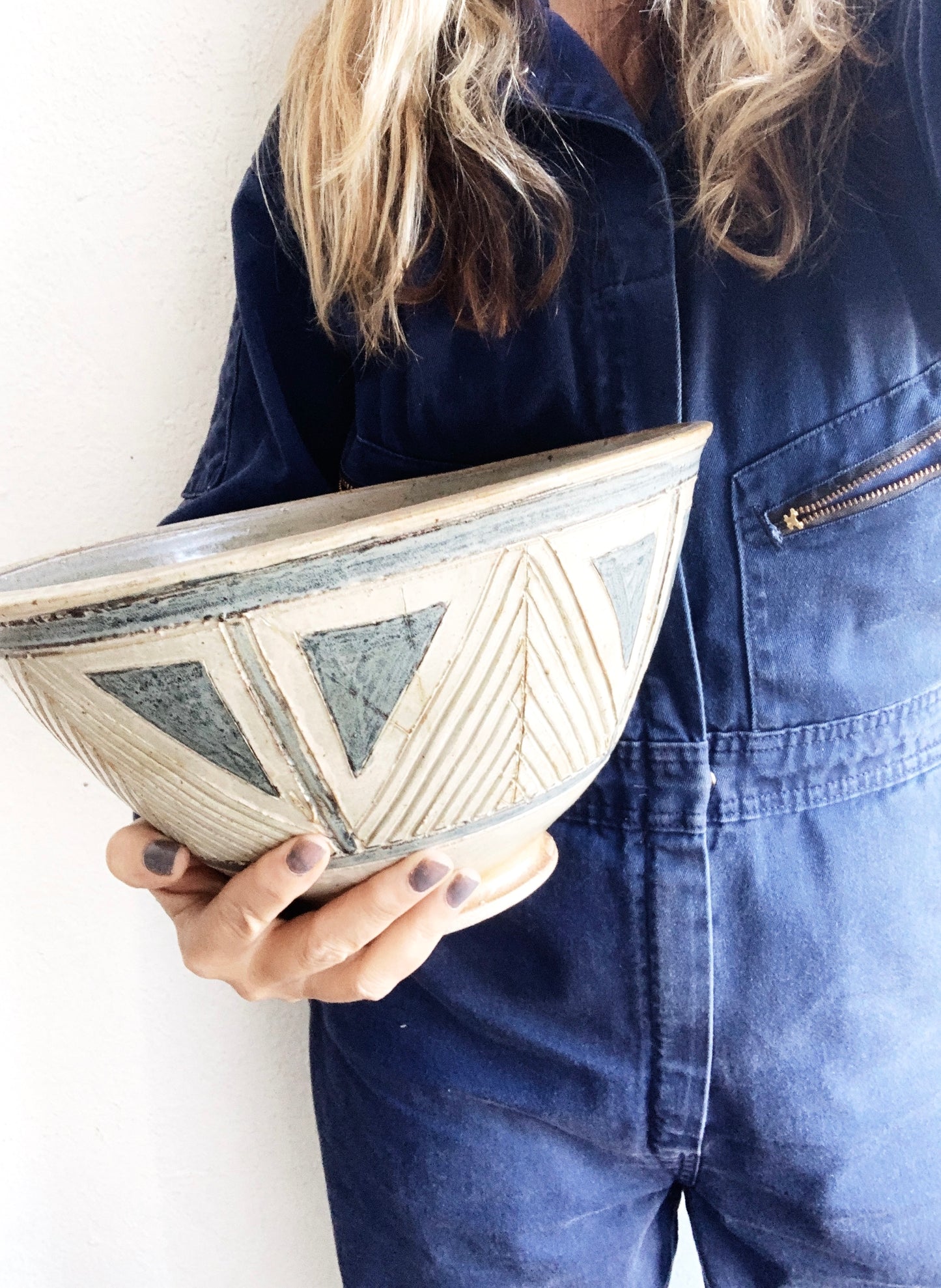 Large Pottery Bowl