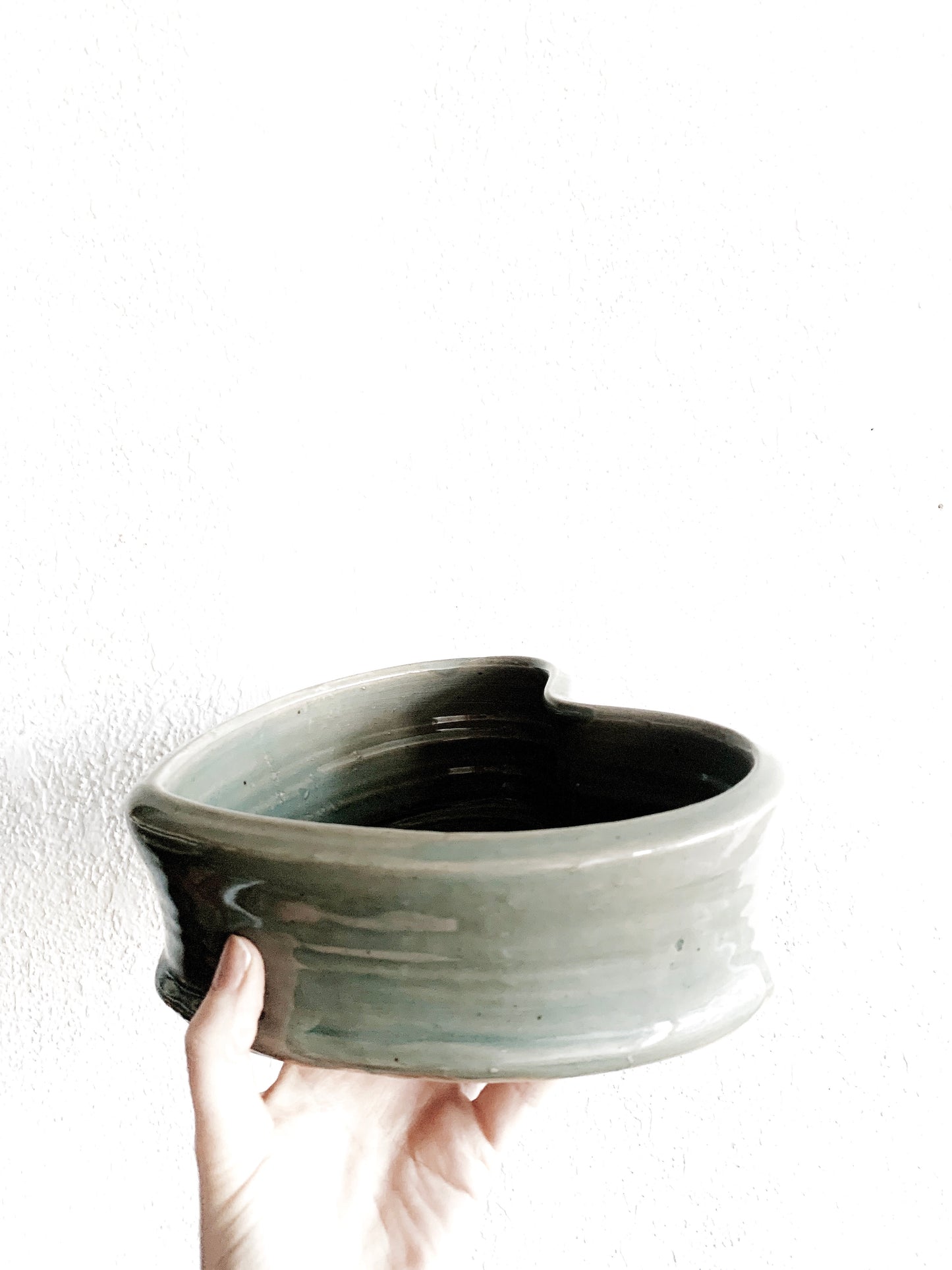 Chunky Deep Dish Ceramic Heart Dish