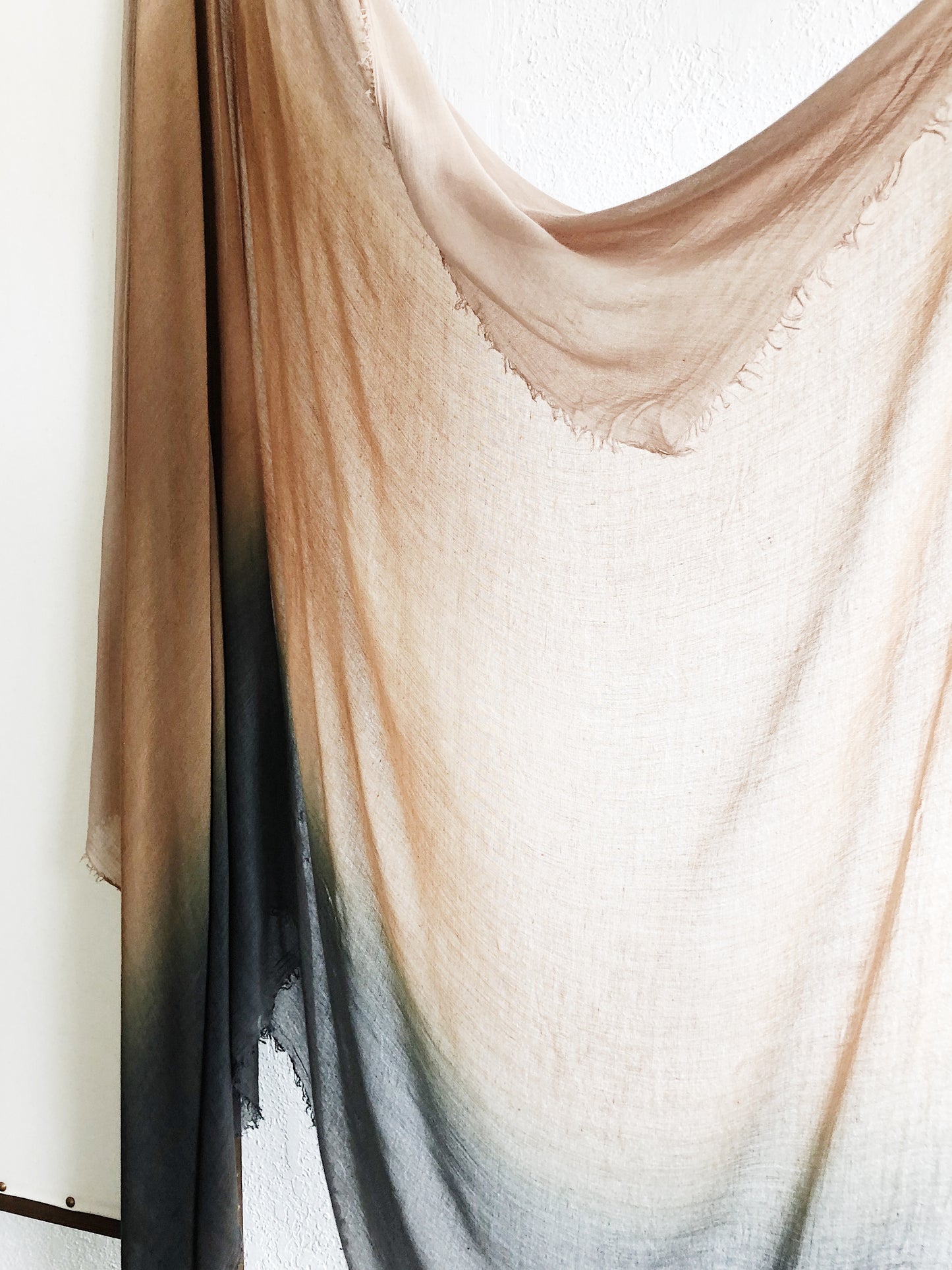 Extra Large Cashmere Silk Ombré Scarf