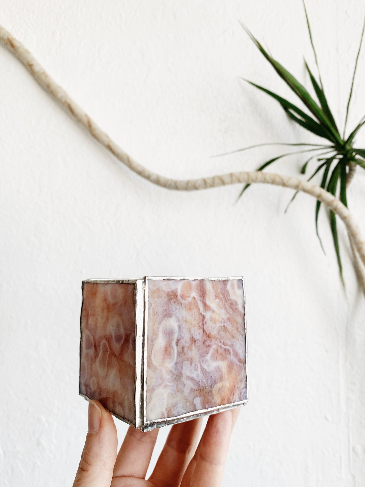 Stained Glass Votive Holder