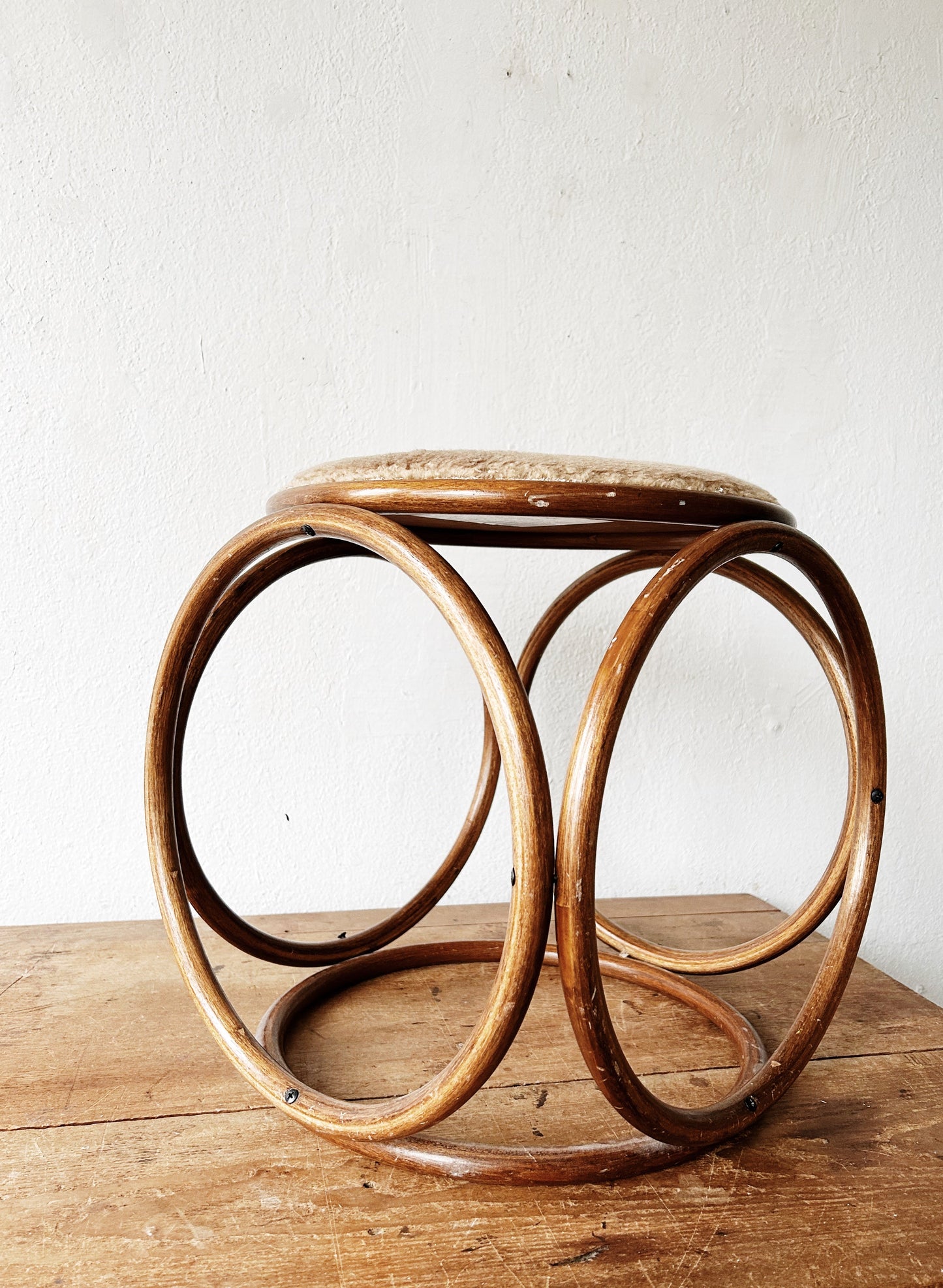 Vintage Bentwood Stool
