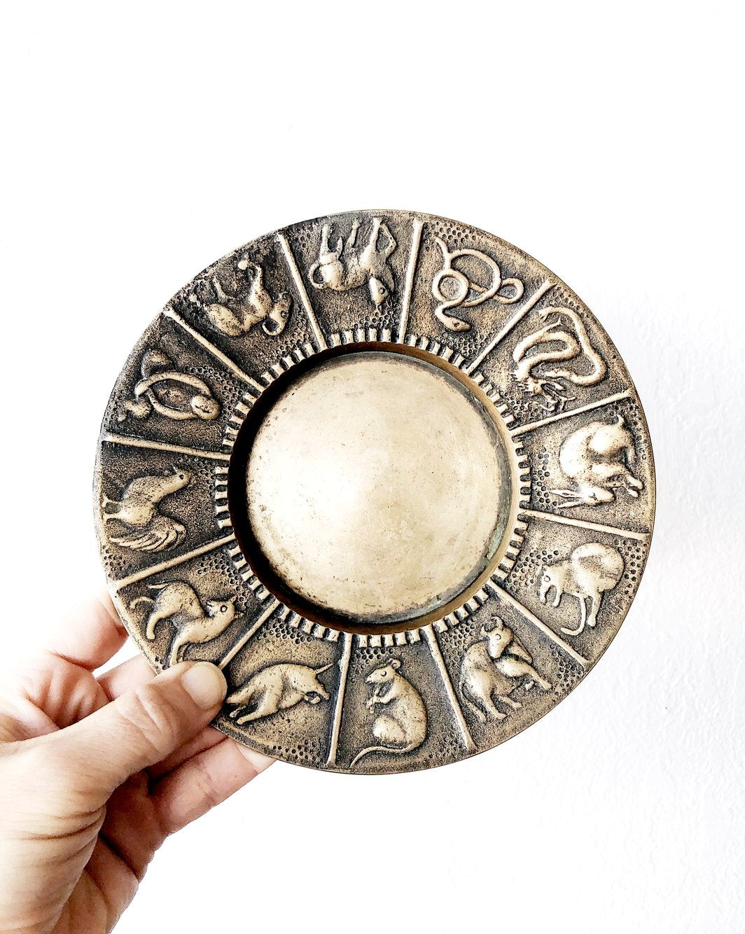 Mid Century Chinese Zodiac Dish