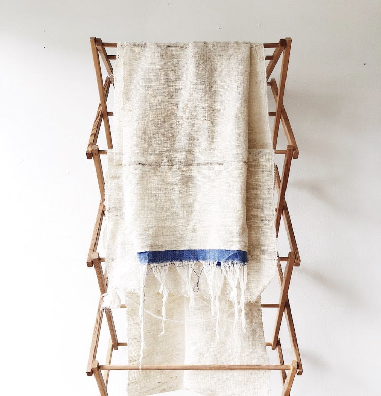 Large Vintage Collapsible Wood Drying Rack