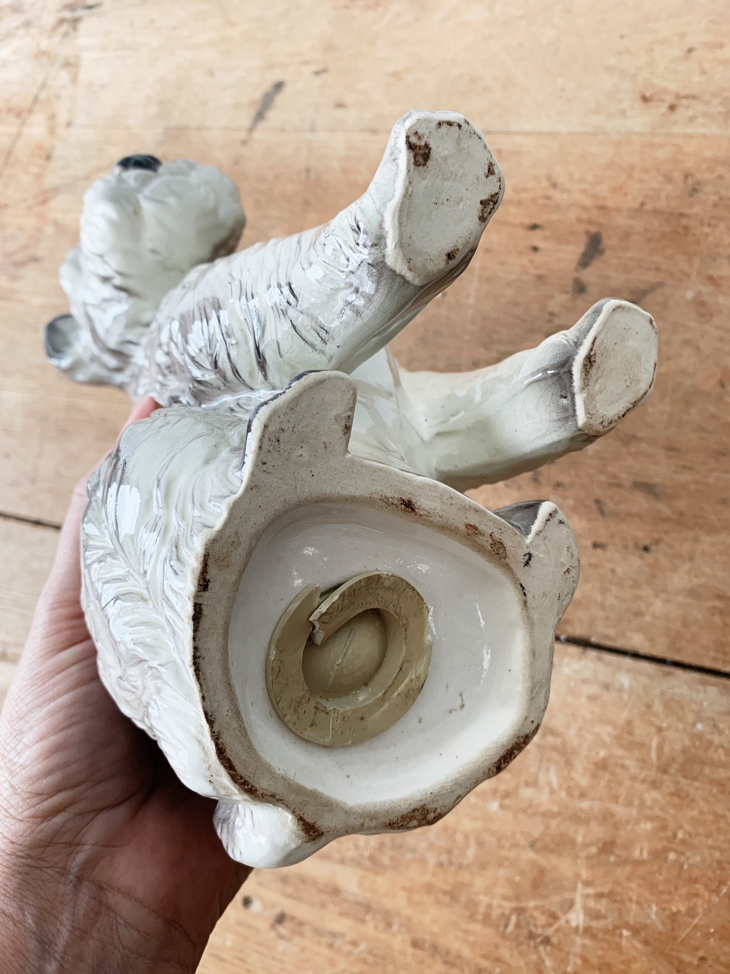 Vintage Ceramic Schnauzer Bank