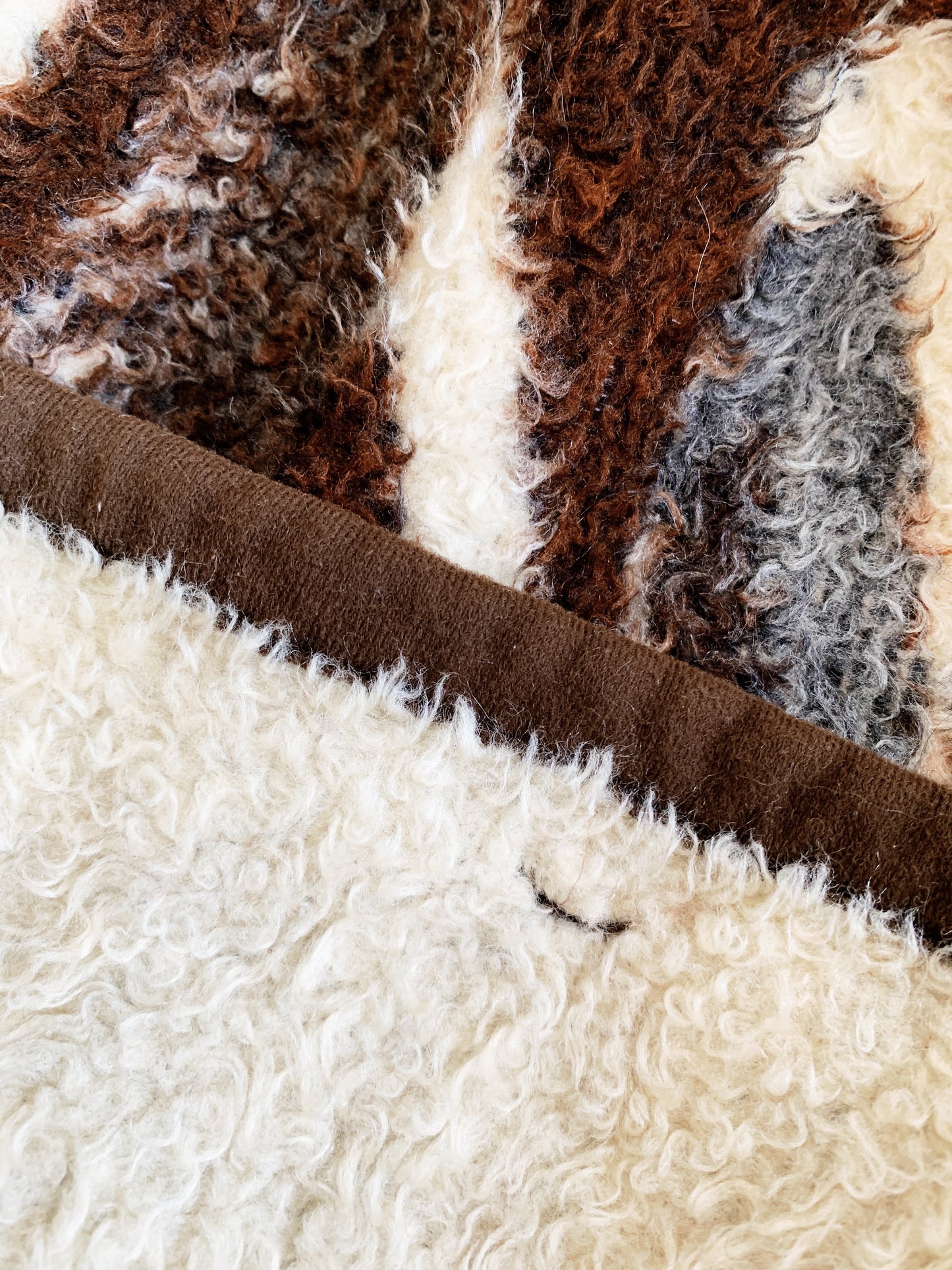 1970’s Biederlack Reversible Plush Blanket