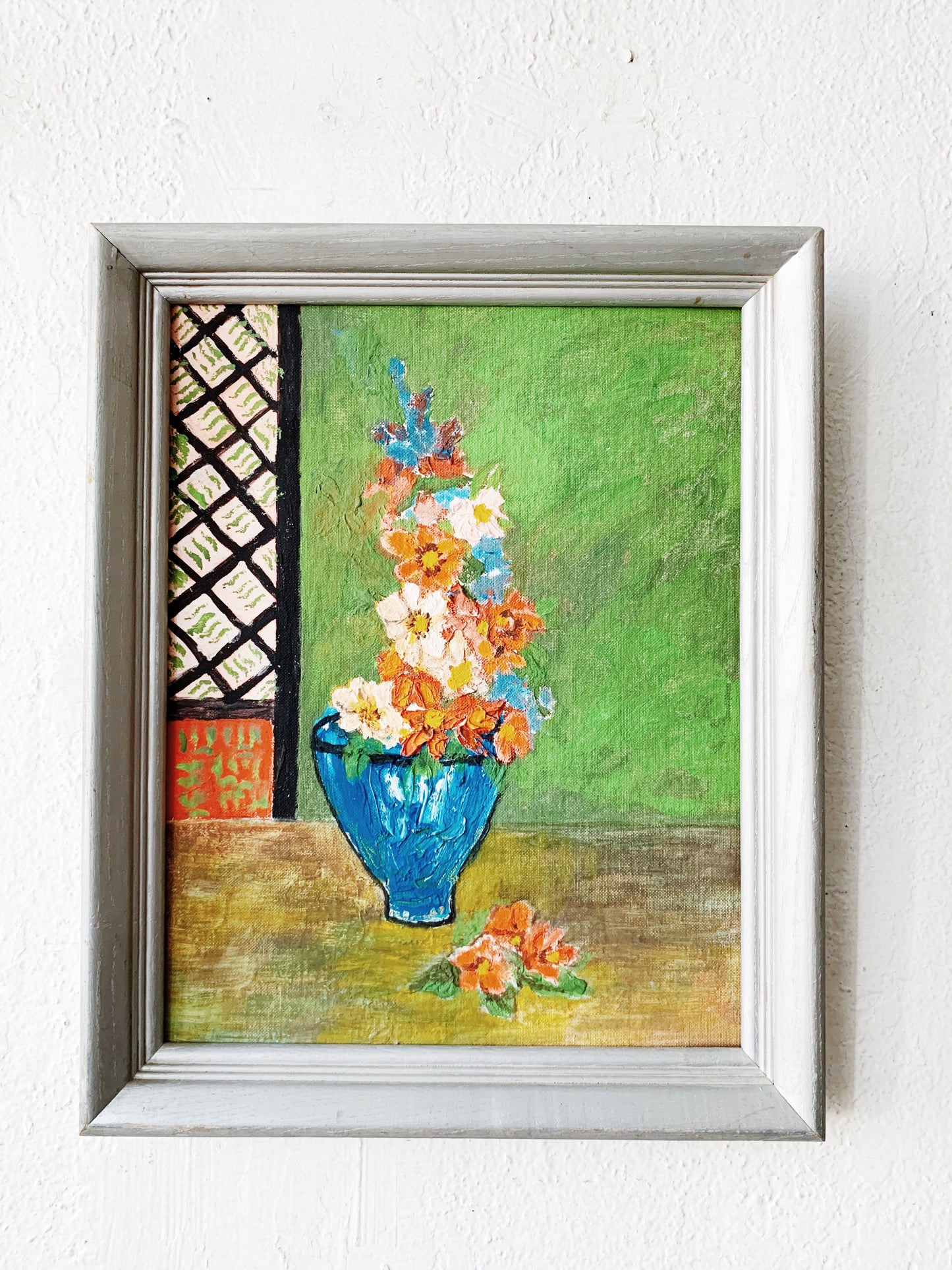 Vintage Original Framed Painting