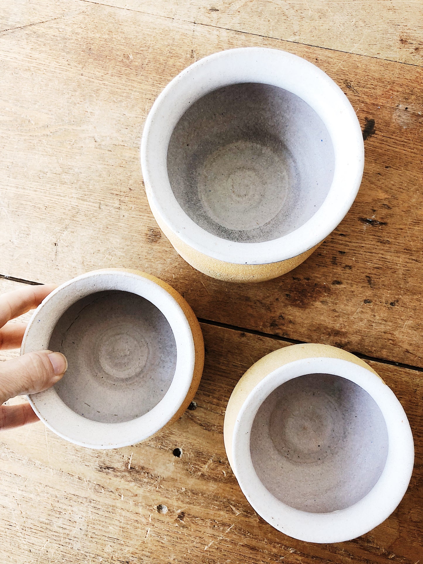Vintage Handmade Bowls