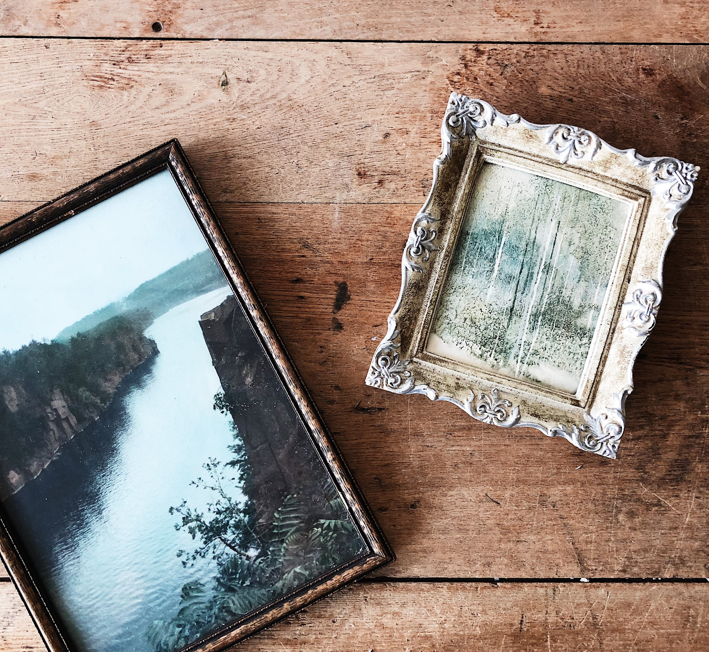 Antique Hand Tinted Photograph