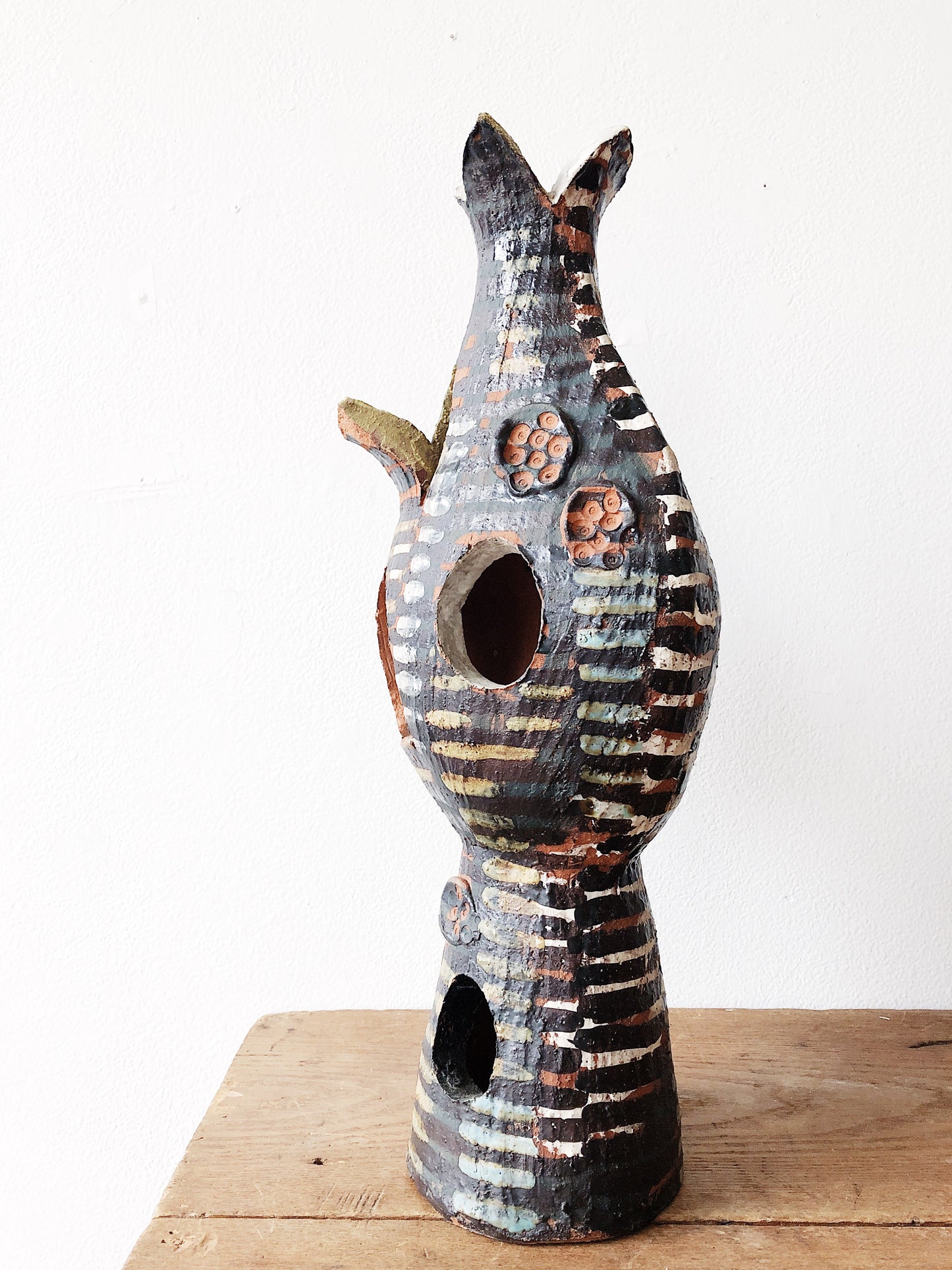 Original Brutalist Style Ceramic Sculpture