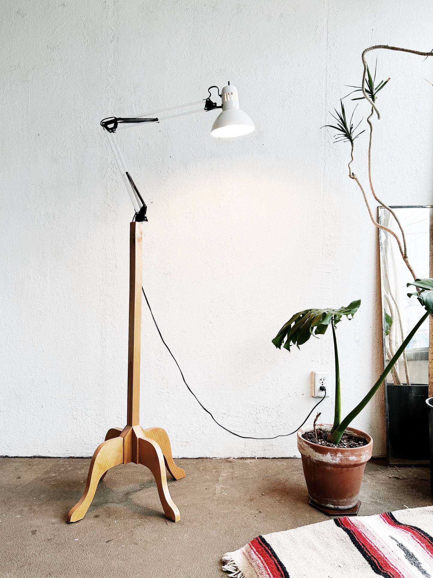 Custom Pieced Floor Lamp