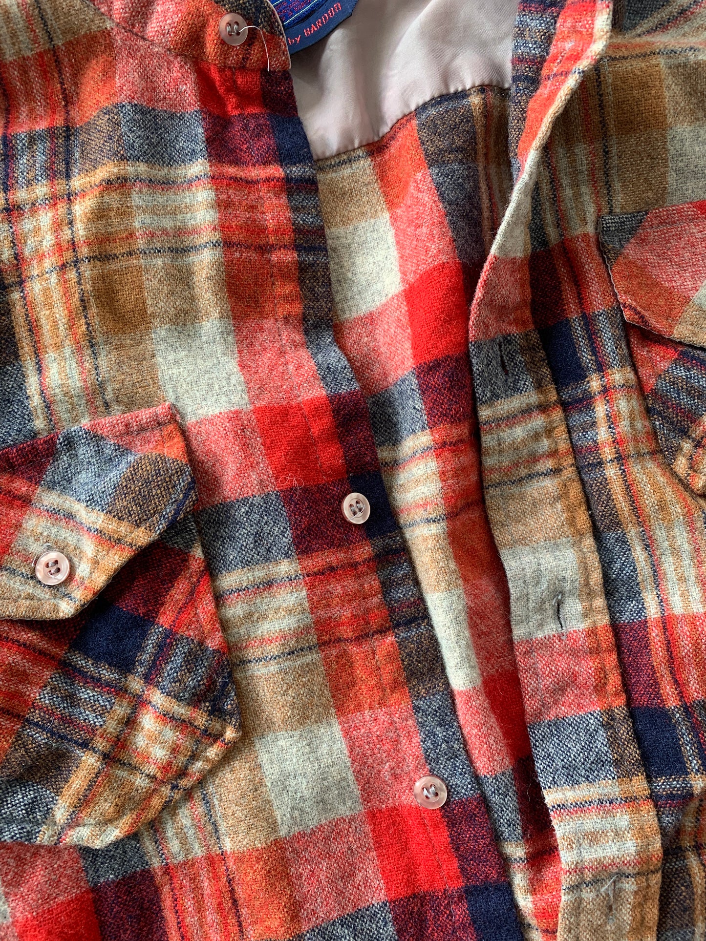 Vintage Ponderosa Wool Flannel Shirt