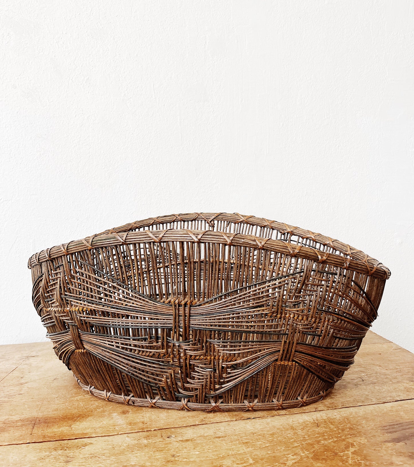 Vintage Woven Basket
