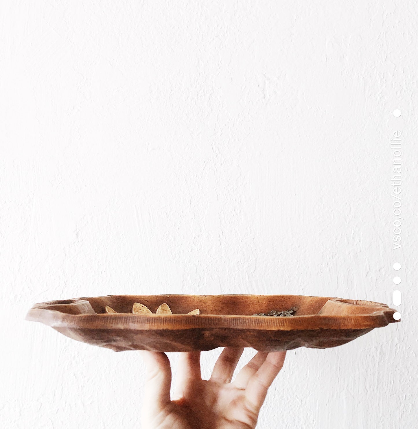 Vintage Hand Painted Syroco Tray