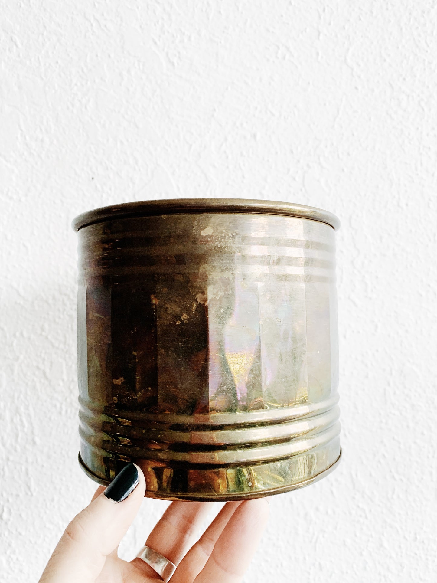 Vintage Brass Pot