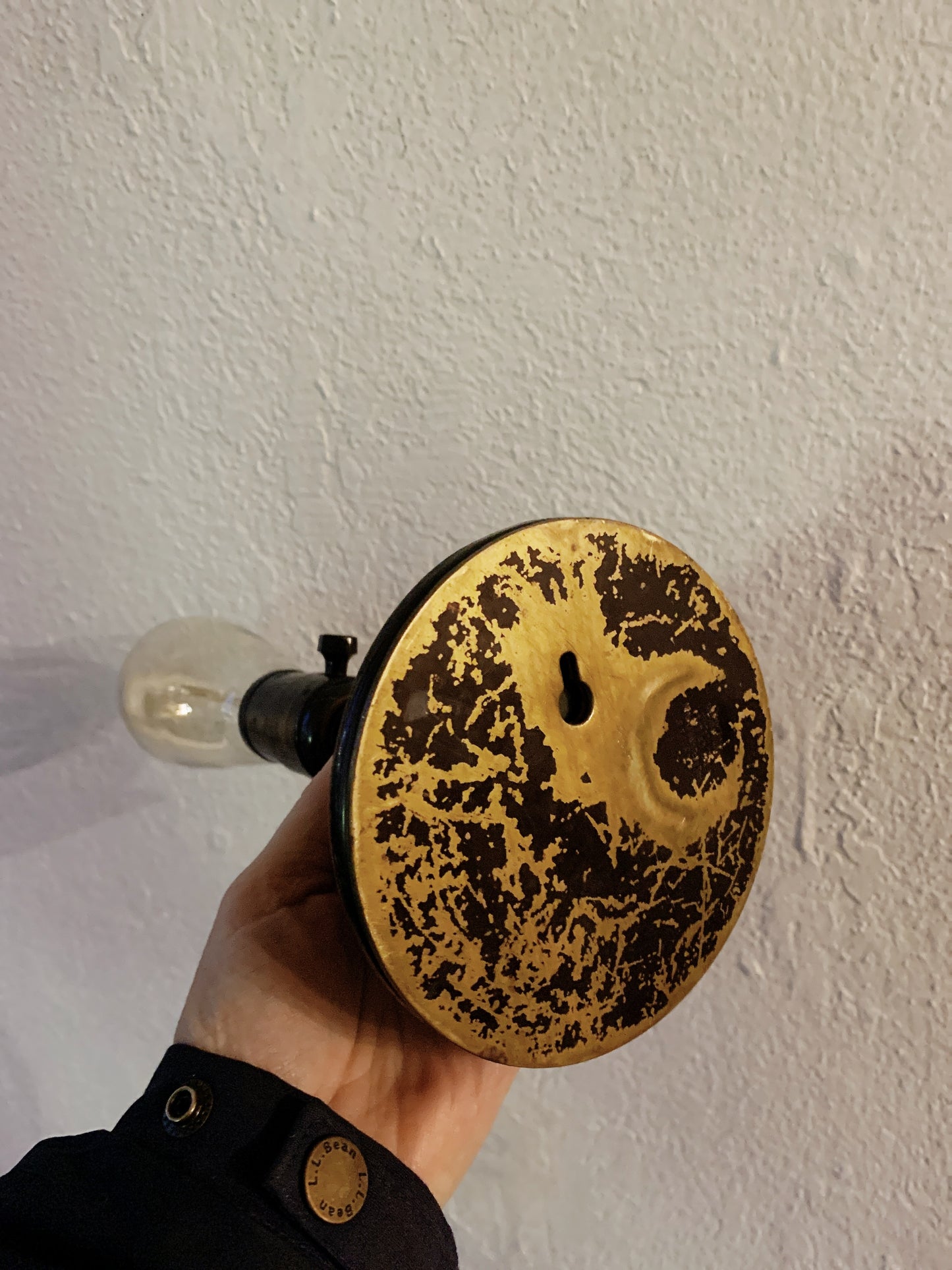 Vintage 1940’s Bussman Convertible Lamp