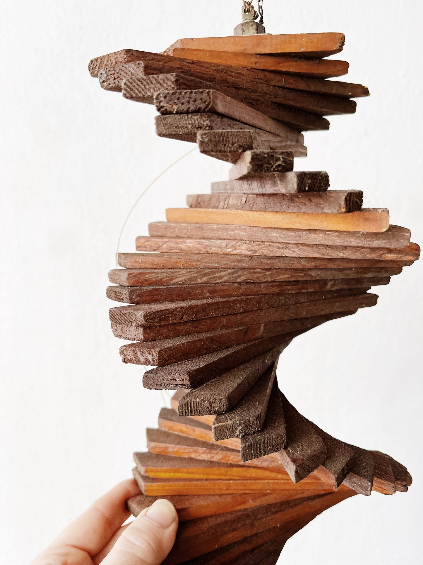 Vintage Spinning Wood Whirligig